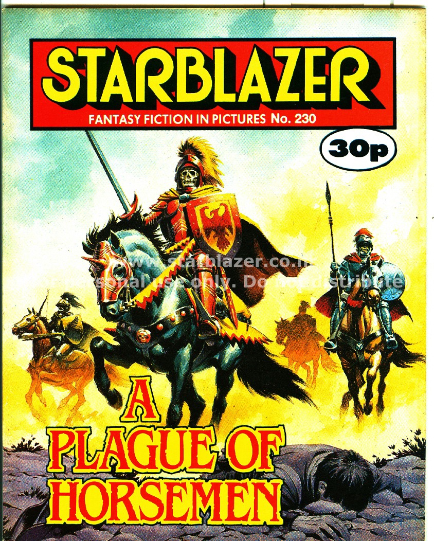 Read online Starblazer comic -  Issue #230 - 2