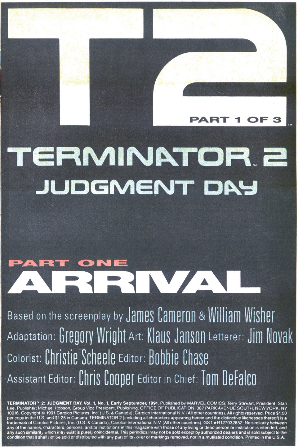 Read online Terminator 2: Judgment Day comic -  Issue #1 - 2