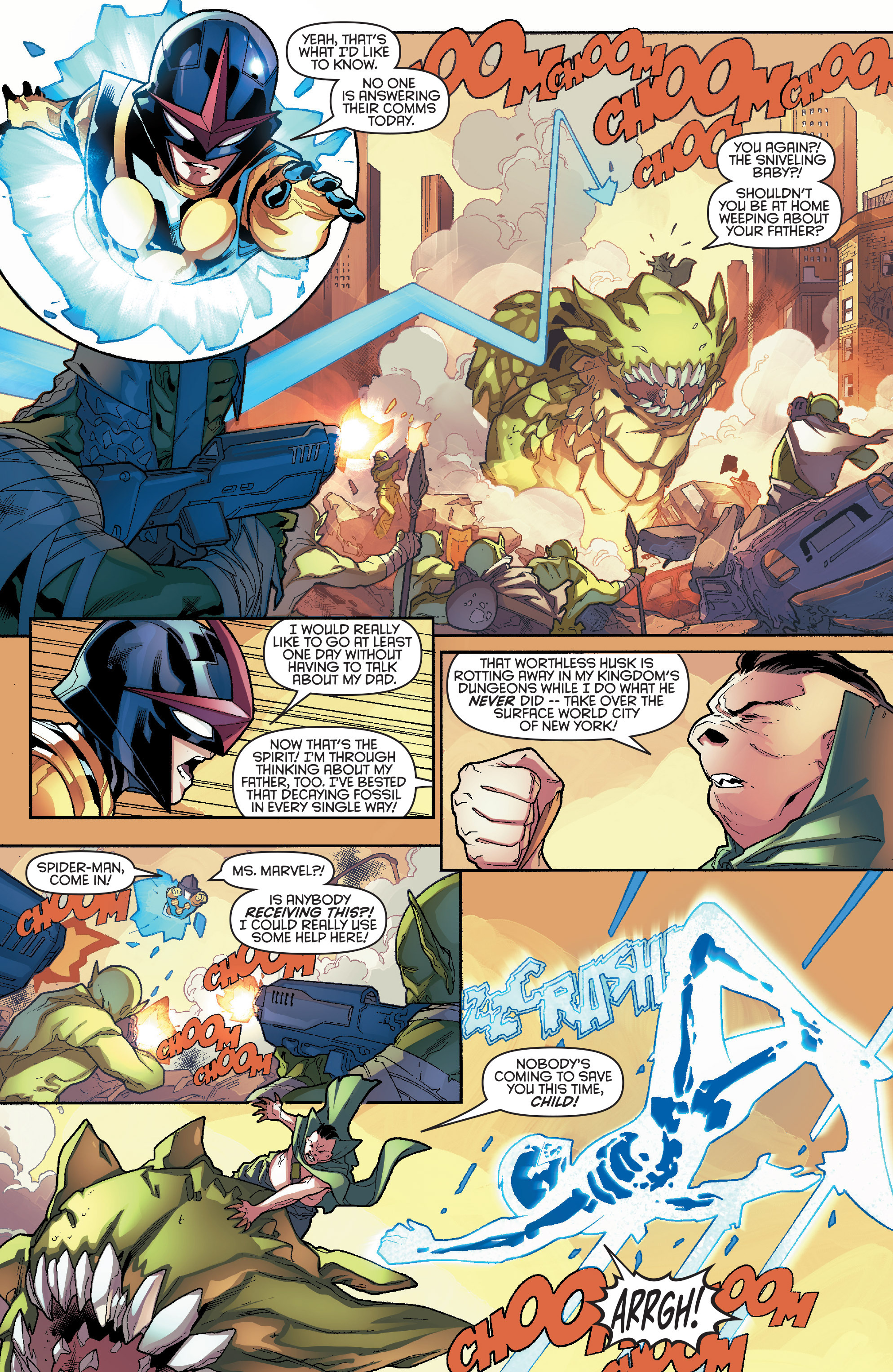 Read online Nova (2016) comic -  Issue #9 - 4