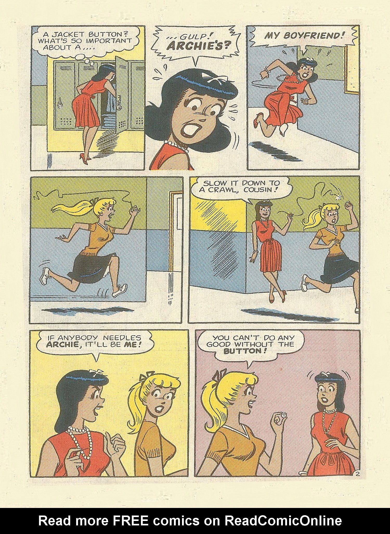Read online Betty and Veronica Digest Magazine comic -  Issue #55 - 84