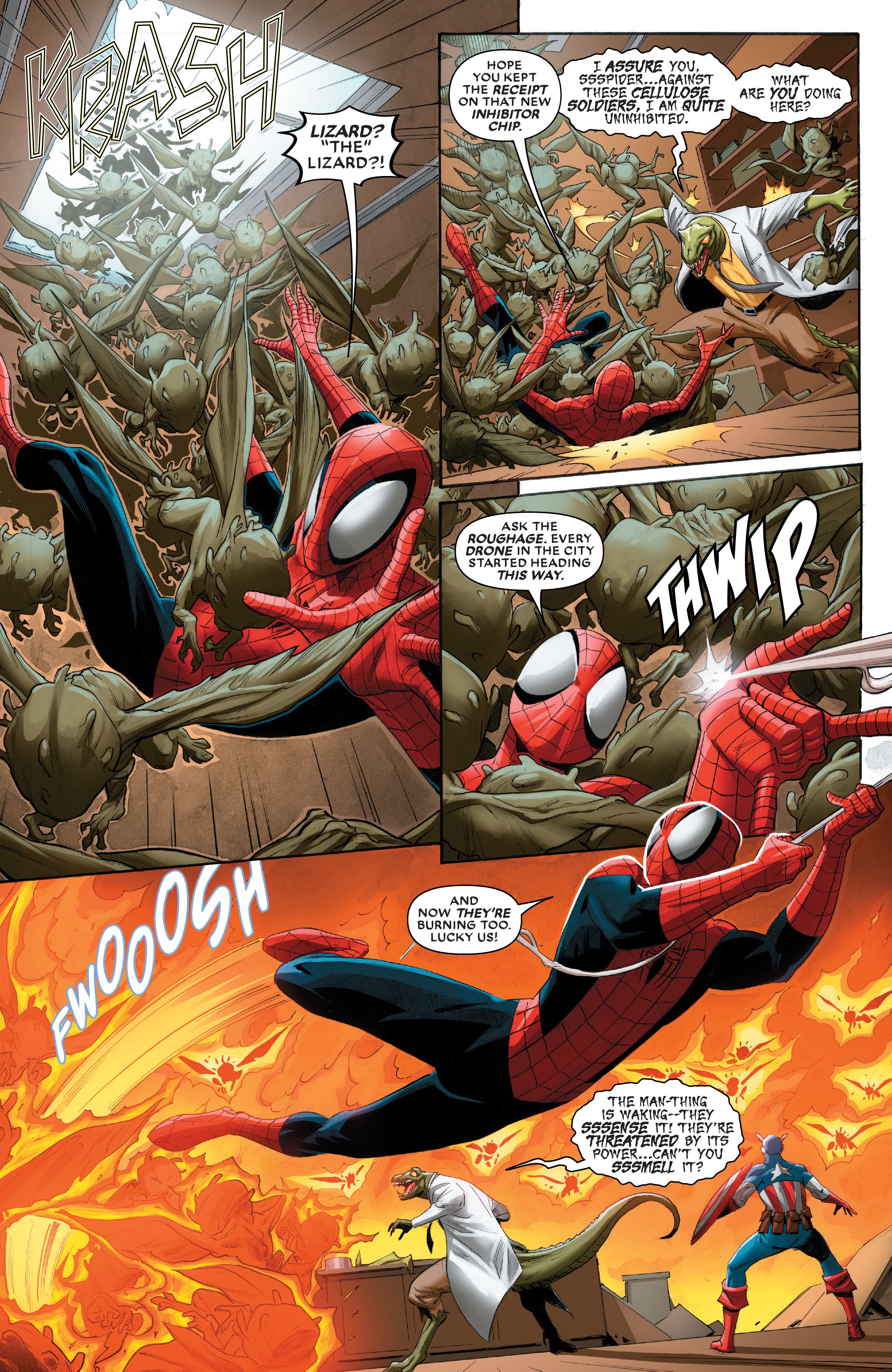 Read online Curse Of The Man-Thing comic -  Issue # Spider-Man - 19