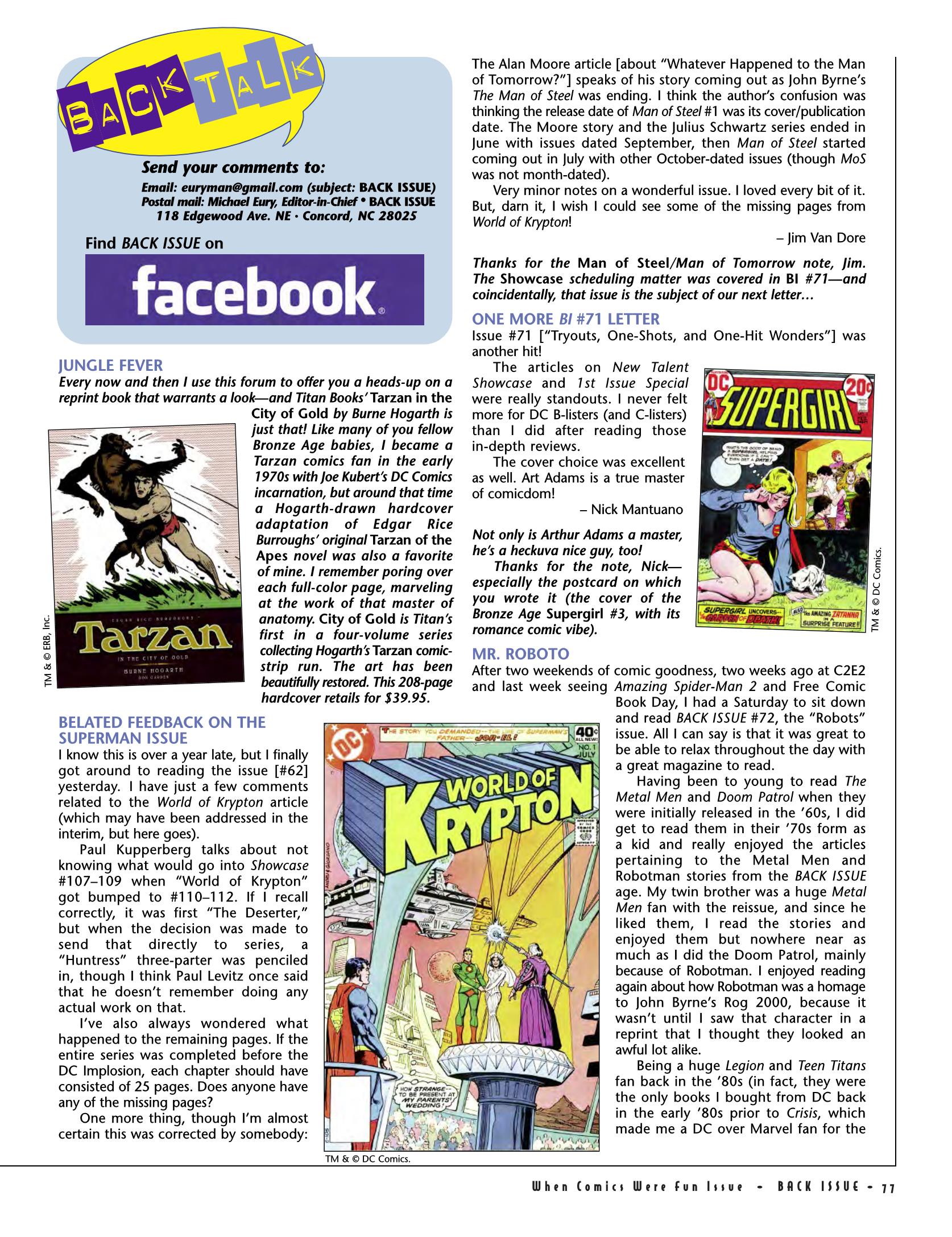 Read online Back Issue comic -  Issue #77 - 77