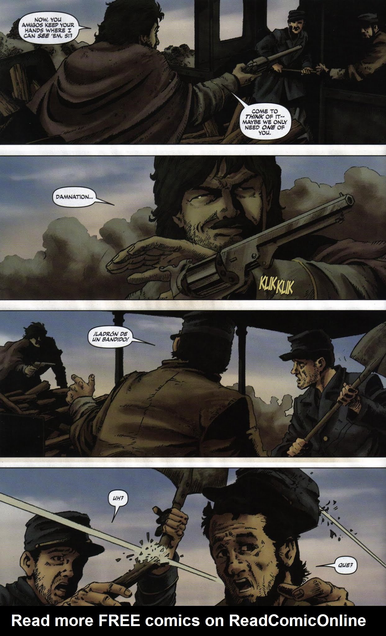 Read online The Good, the Bad and the Ugly comic -  Issue #5 - 10