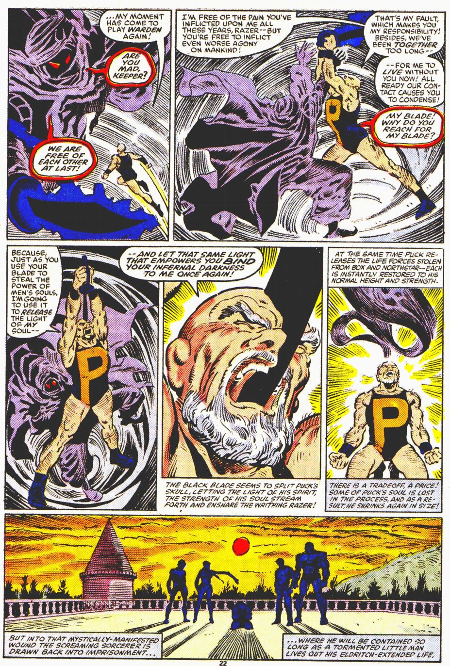 Read online Alpha Flight (1983) comic -  Issue #32 - 23