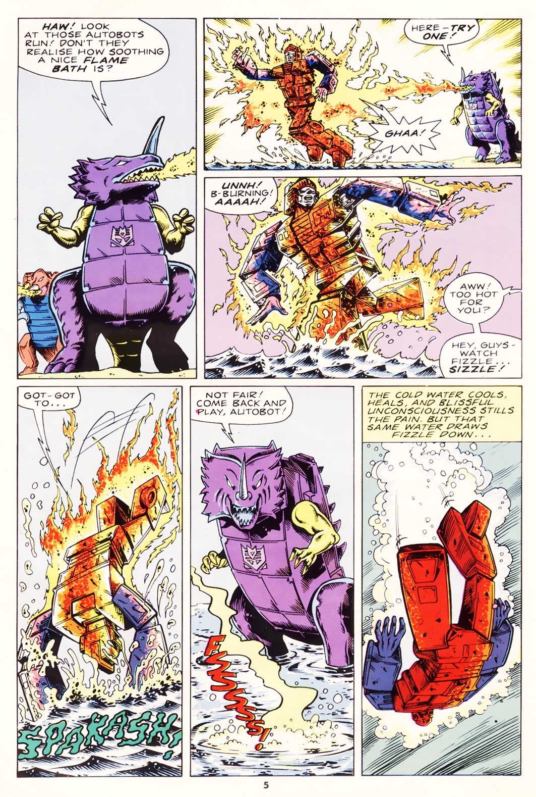 Read online The Transformers (UK) comic -  Issue #153 - 5