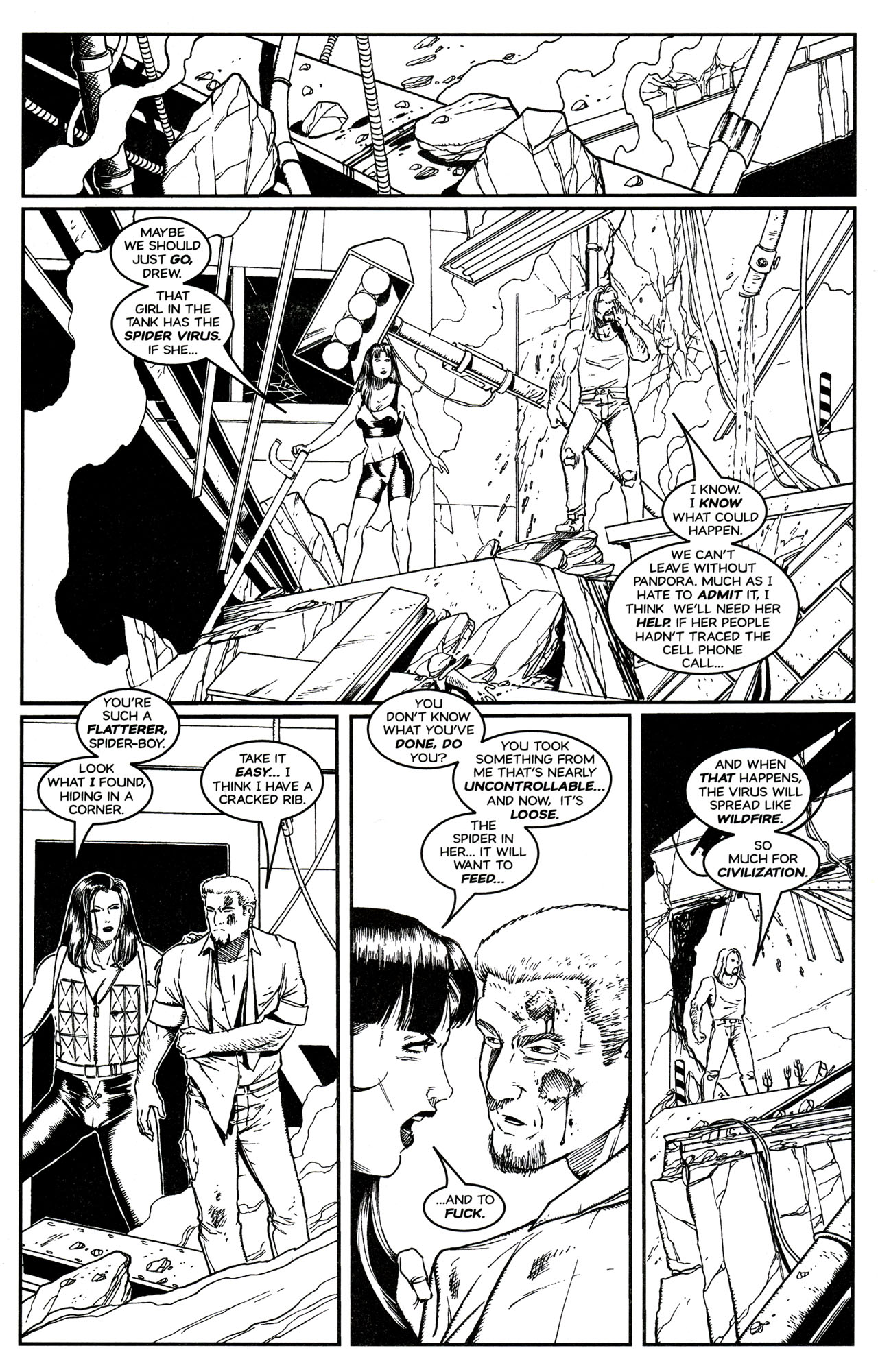 Read online Threshold (1998) comic -  Issue #42 - 9