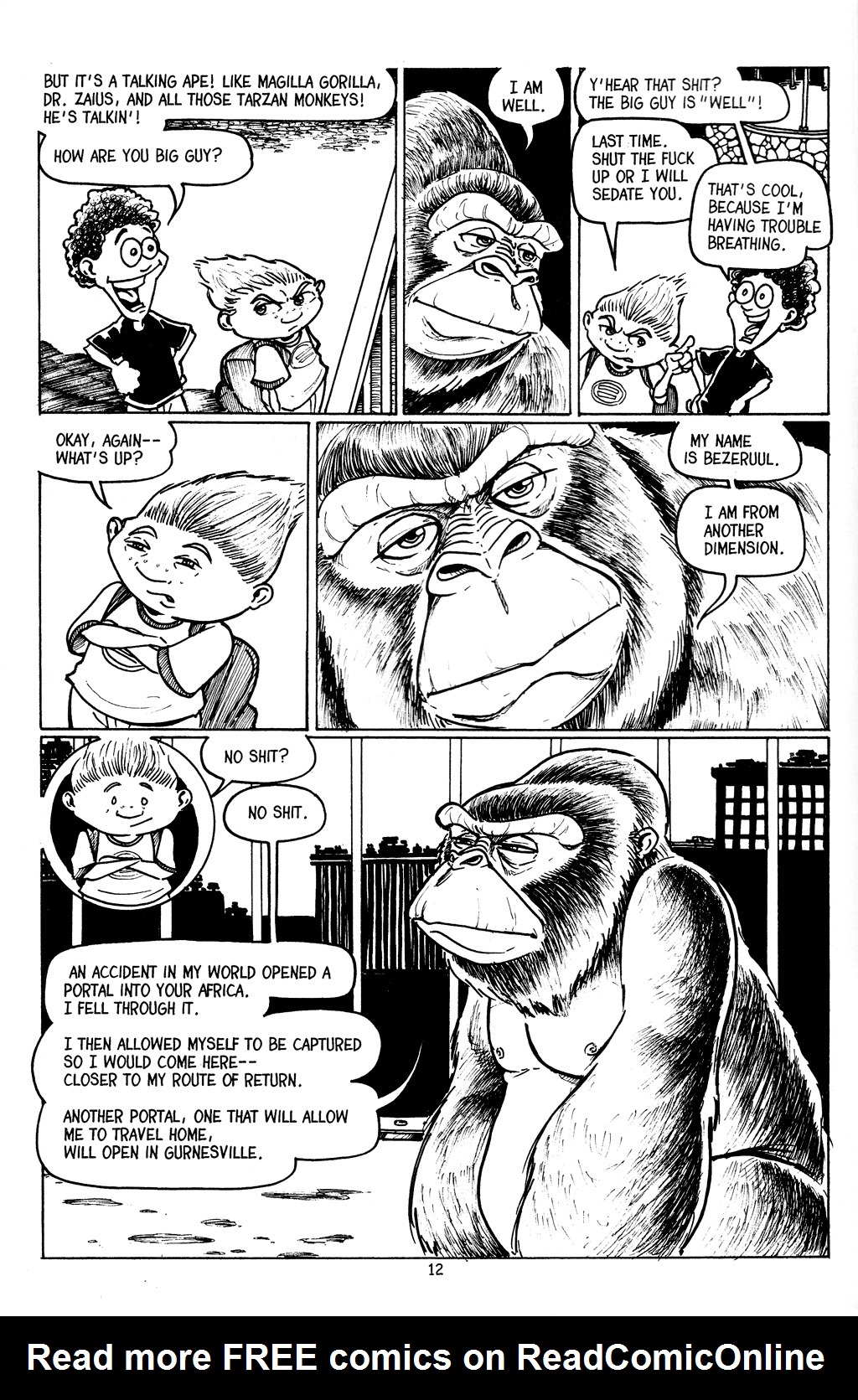 Read online The Adventures of Barry Ween, Boy Genius 3: Monkey Tales comic -  Issue #1 - 14
