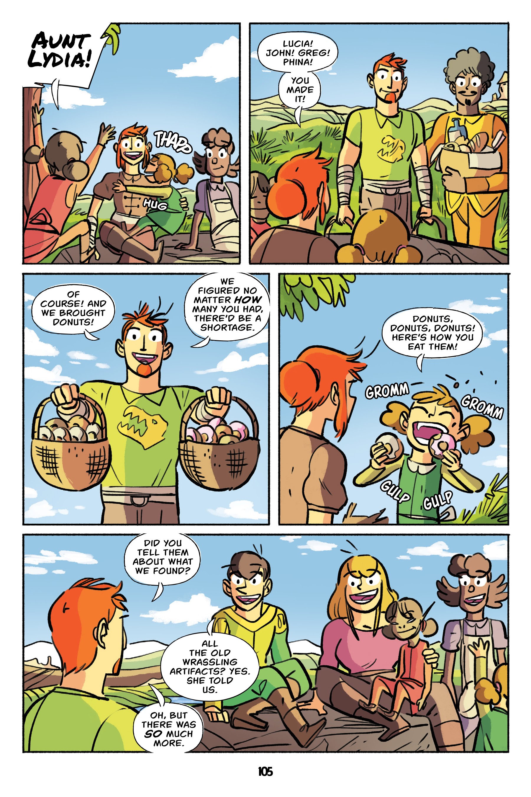 Read online Wrassle Castle comic -  Issue #3 - 106