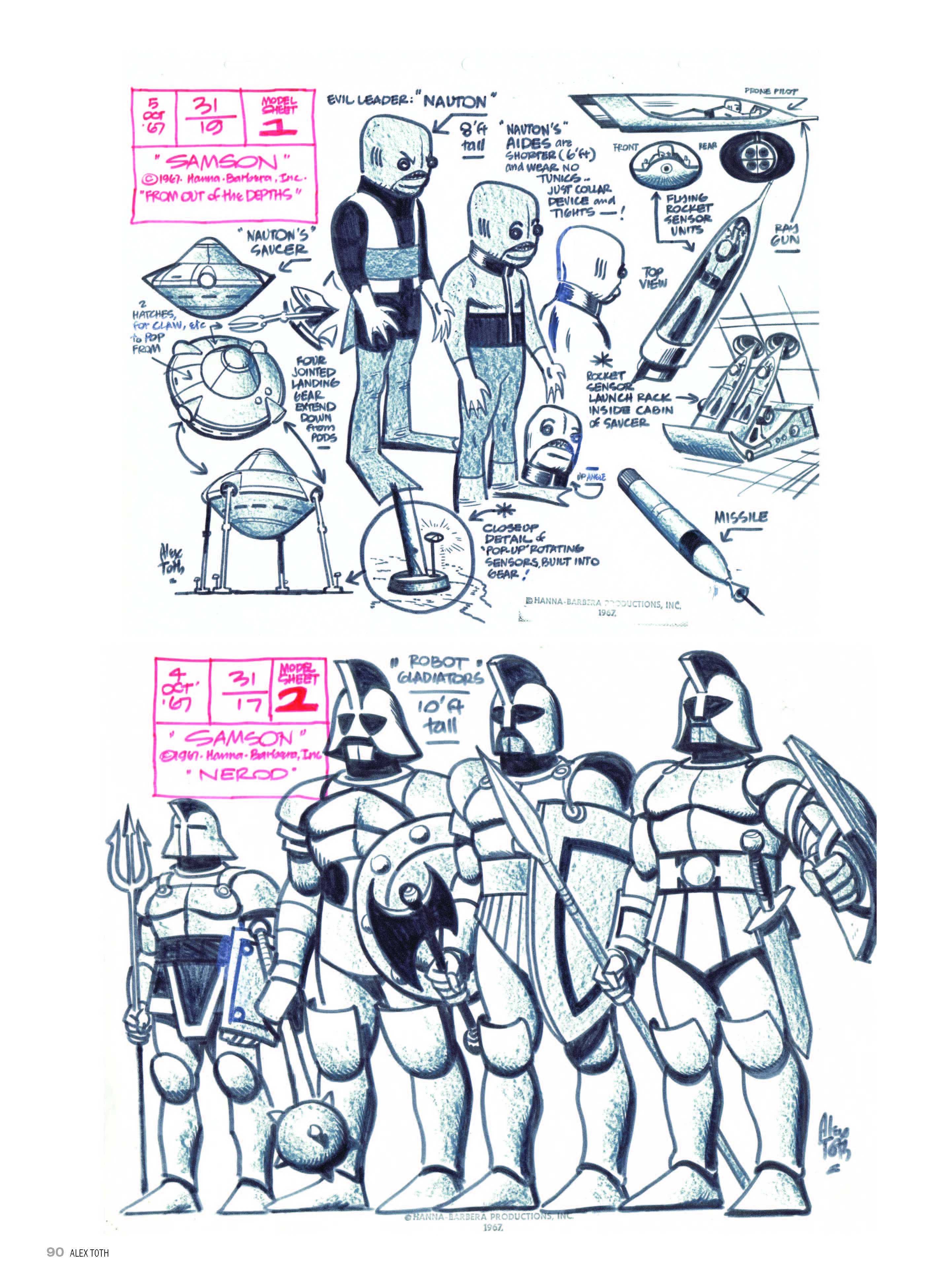 Read online Genius, Animated: The Cartoon Art of Alex Toth comic -  Issue # TPB (Part 1) - 91
