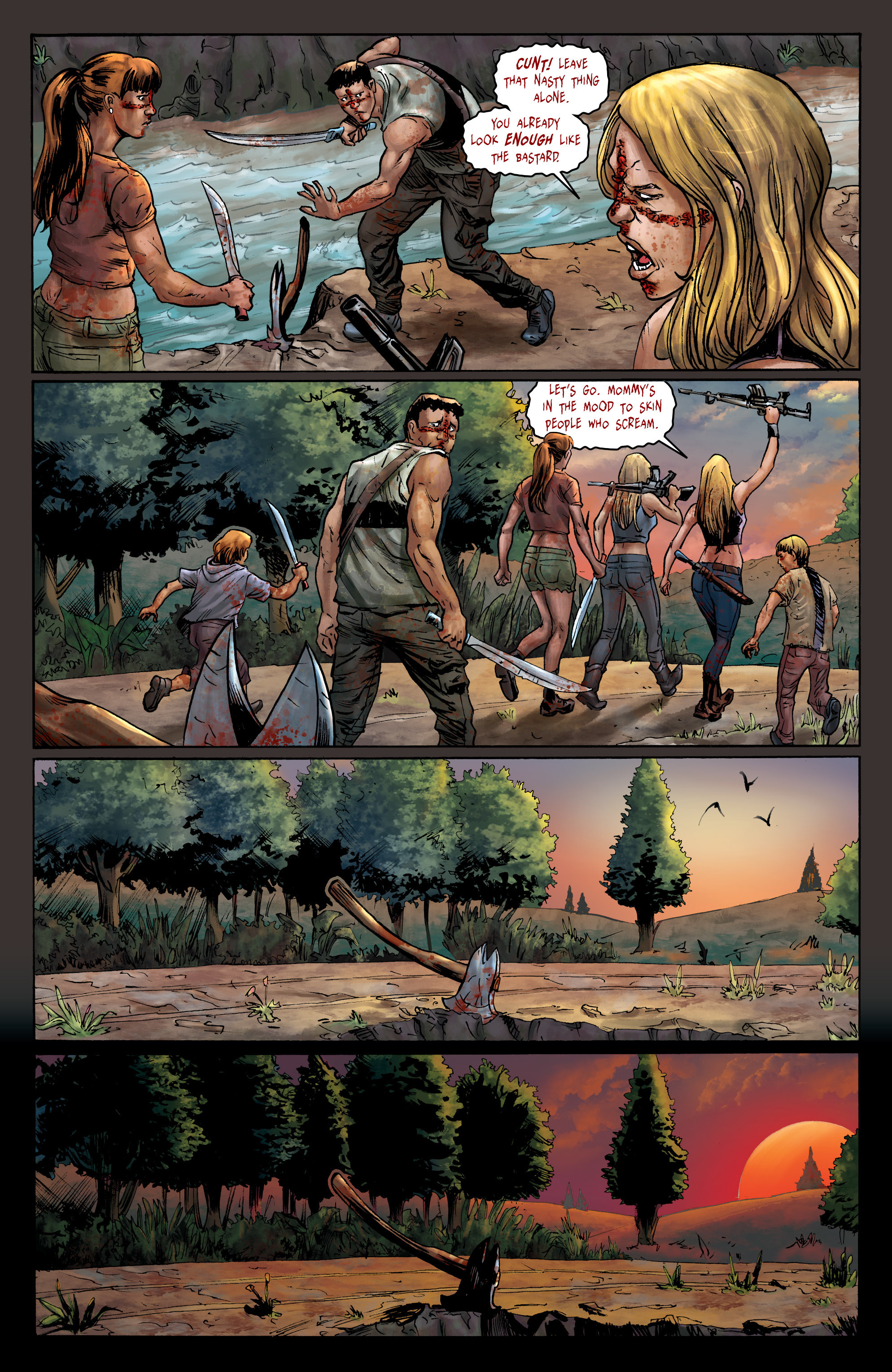 Read online Crossed: Badlands comic -  Issue #100 - 22