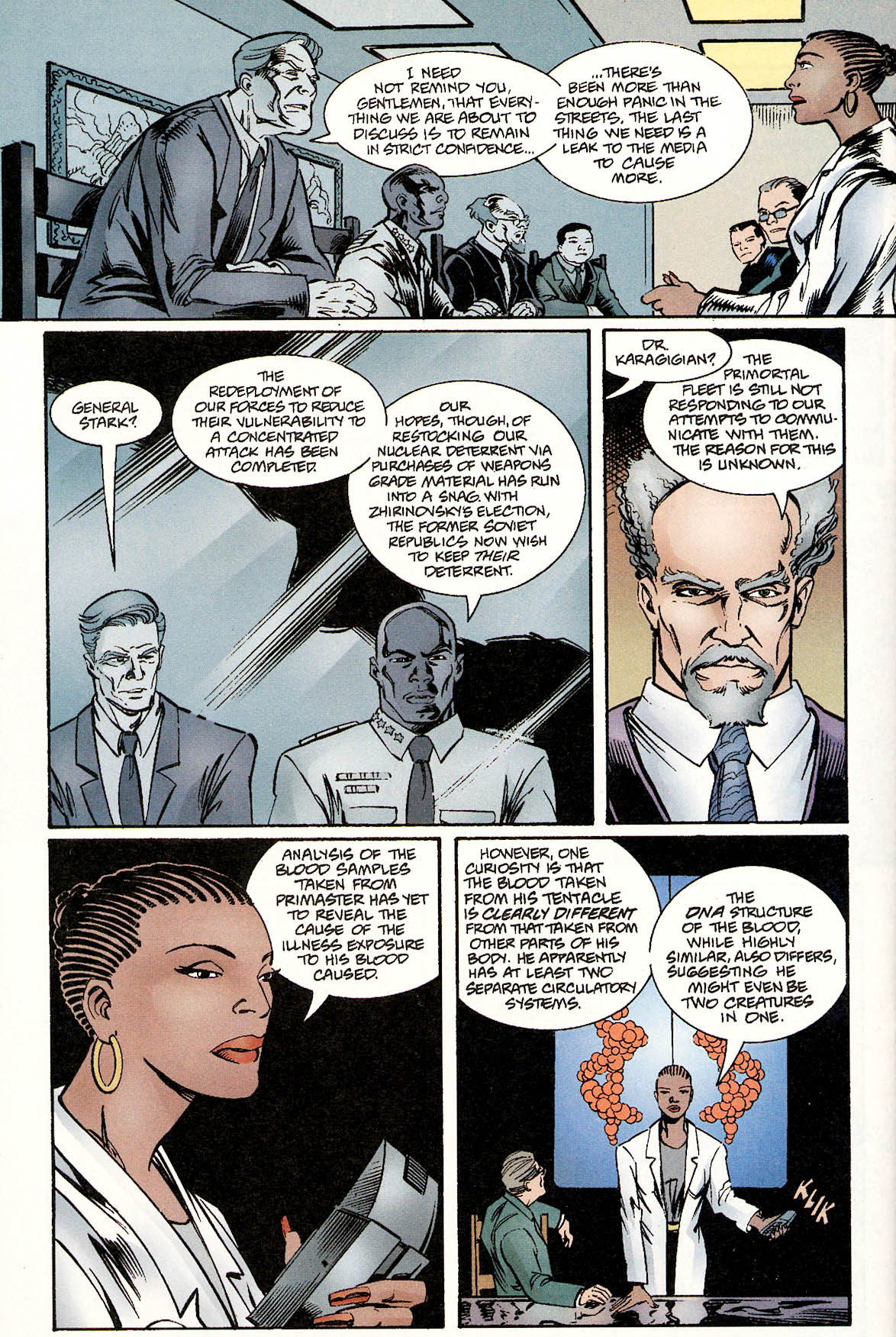 Read online Leonard Nimoy's Primortals (1996) comic -  Issue #3 - 16