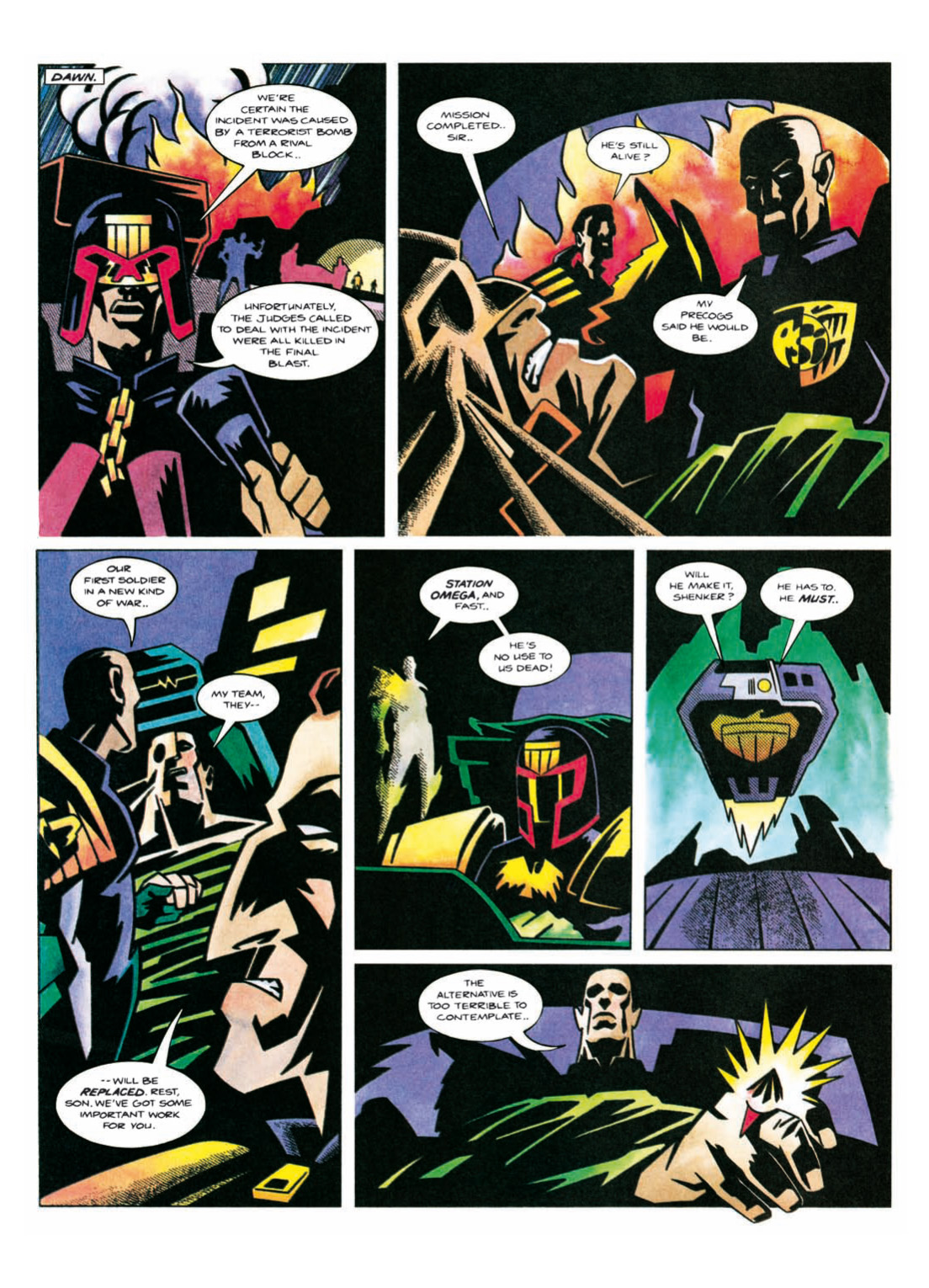 Read online Judge Dredd Megazine (Vol. 5) comic -  Issue #349 - 124