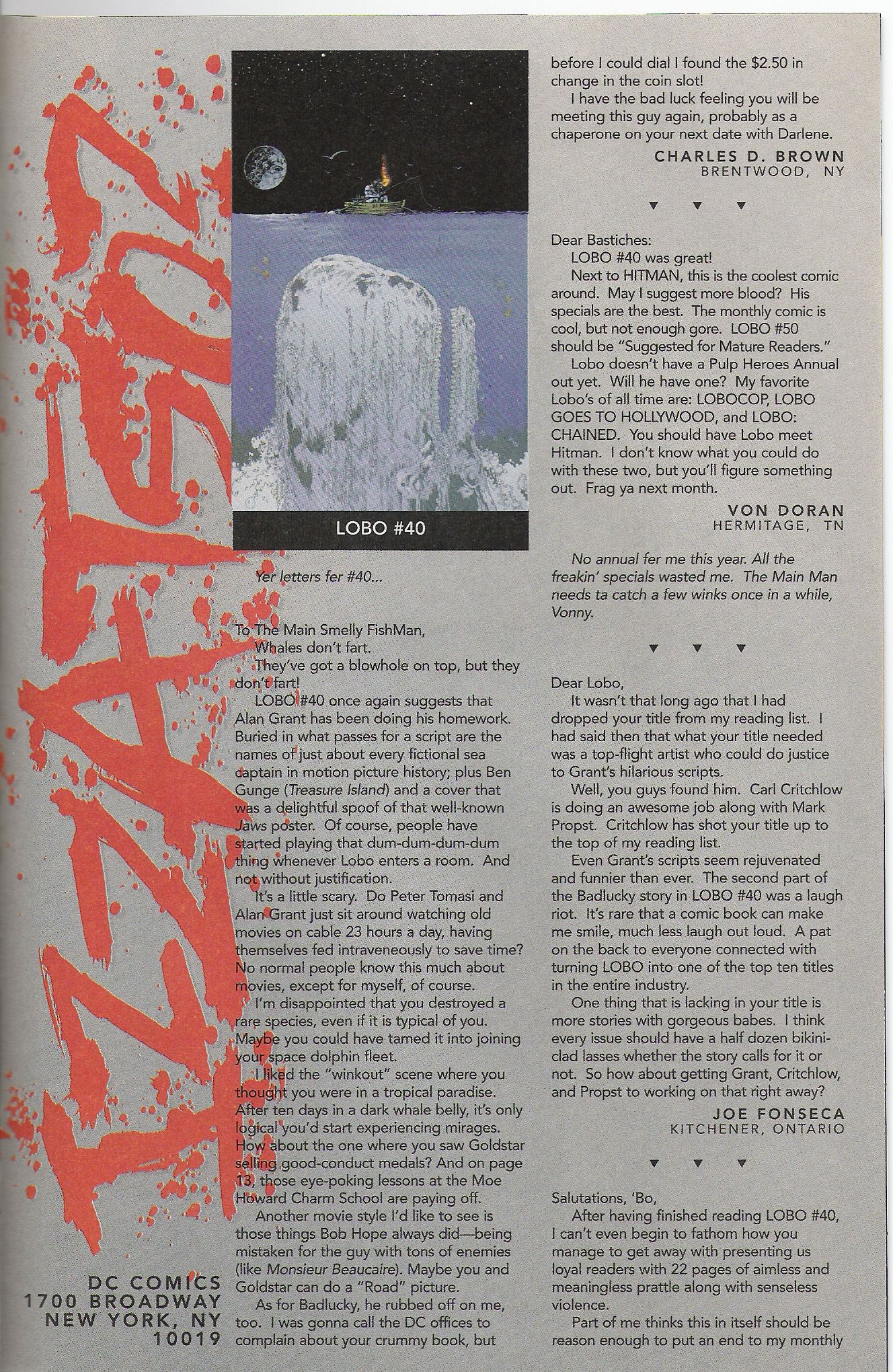 Read online Lobo (1993) comic -  Issue #46 - 24