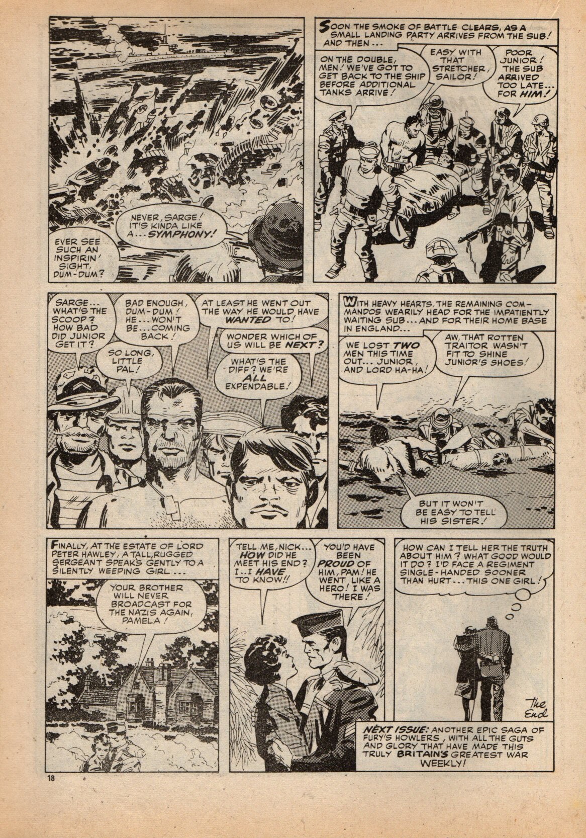 Read online Fury (1977) comic -  Issue #6 - 18