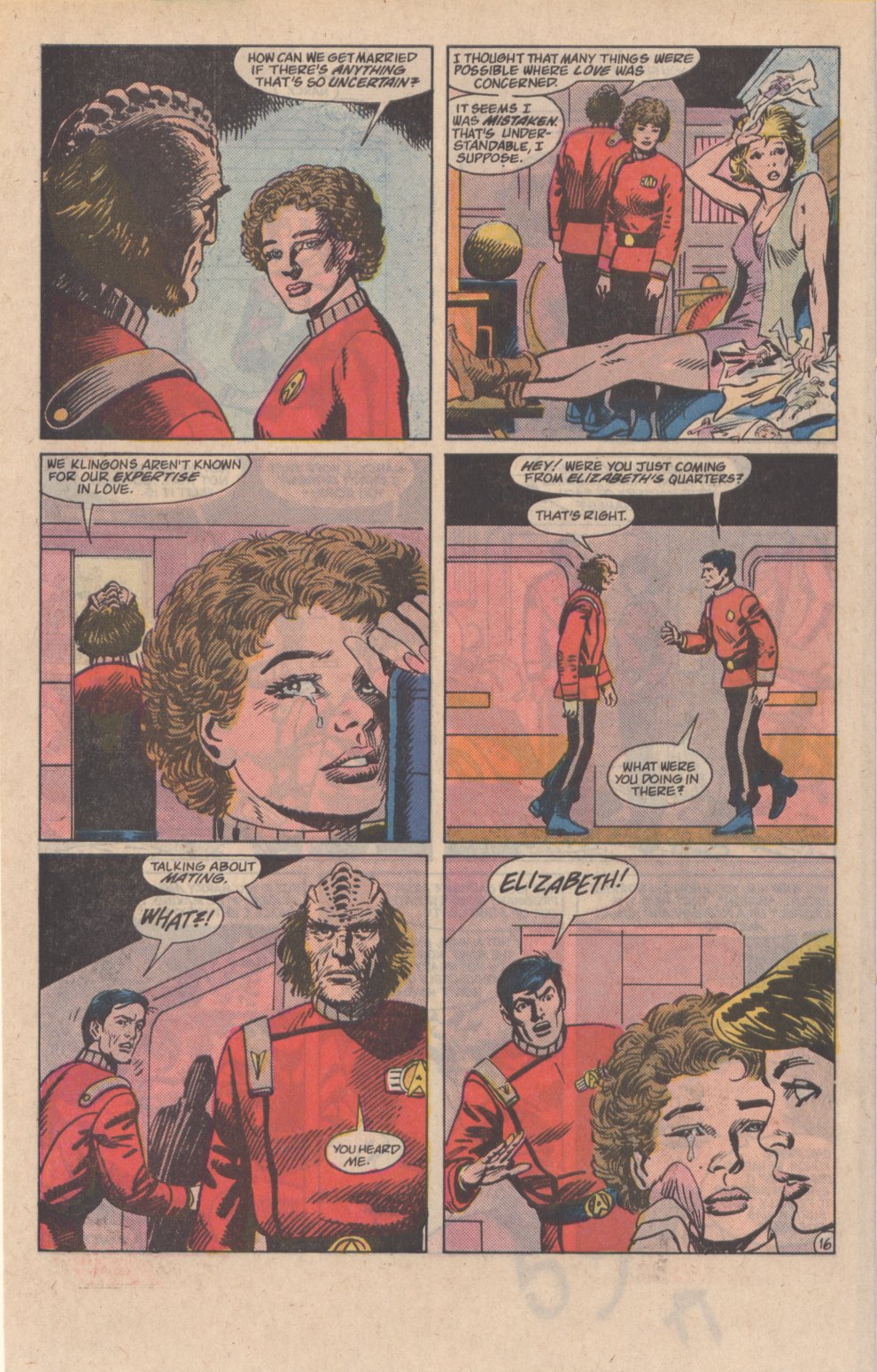 Read online Star Trek (1984) comic -  Issue #50 - 18