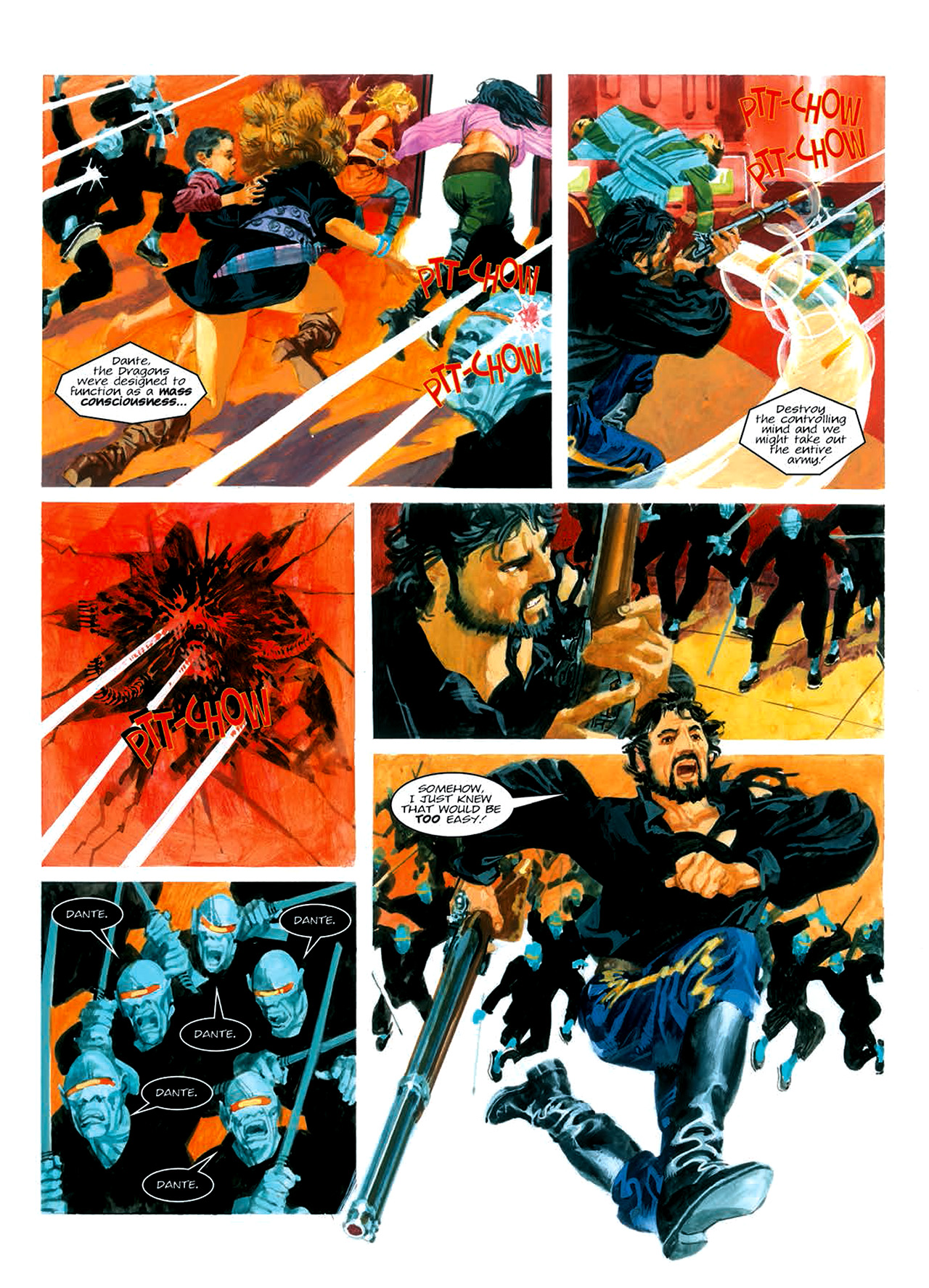 Read online Nikolai Dante comic -  Issue # TPB 7 - 122