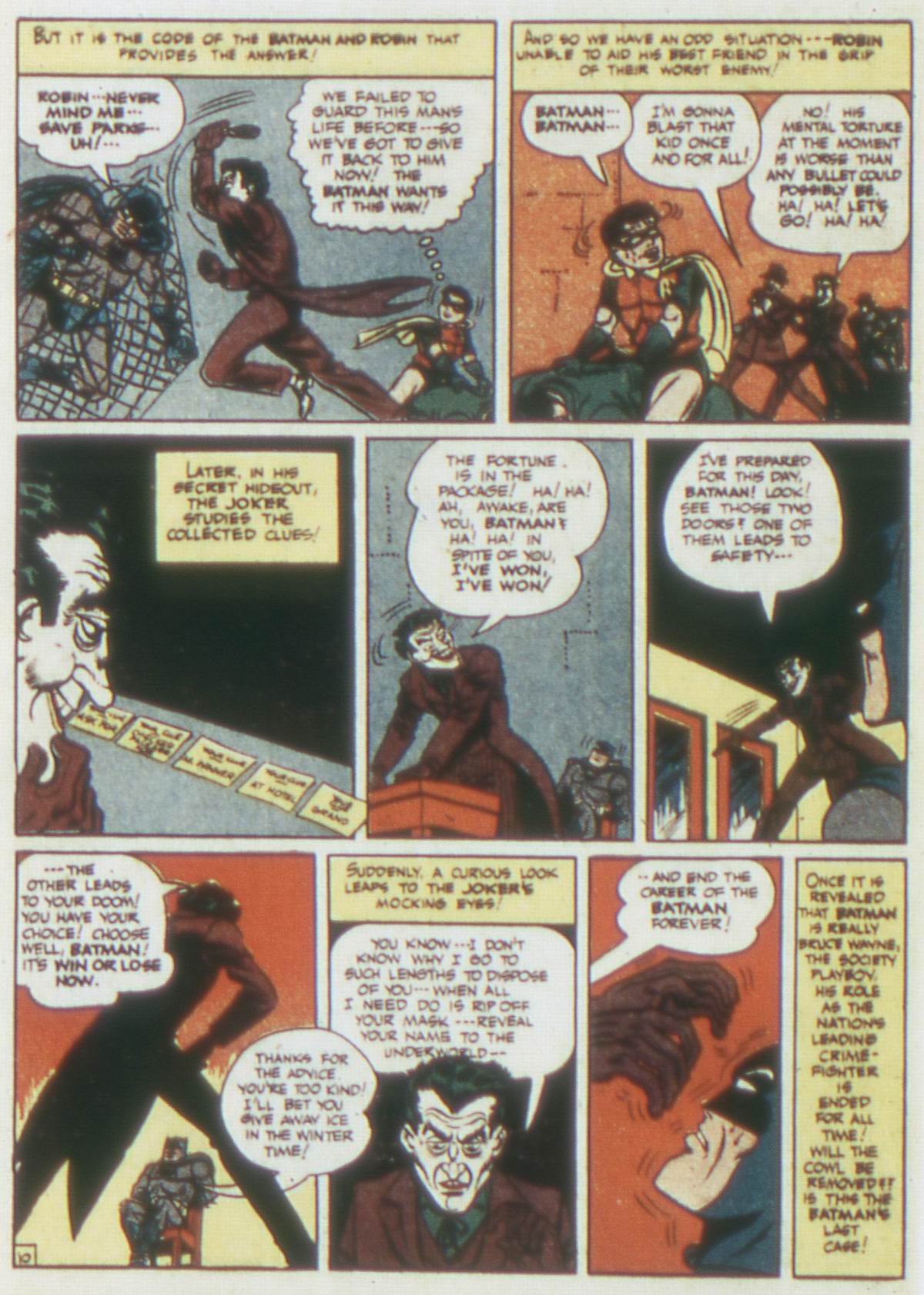Read online Detective Comics (1937) comic -  Issue #62 - 12