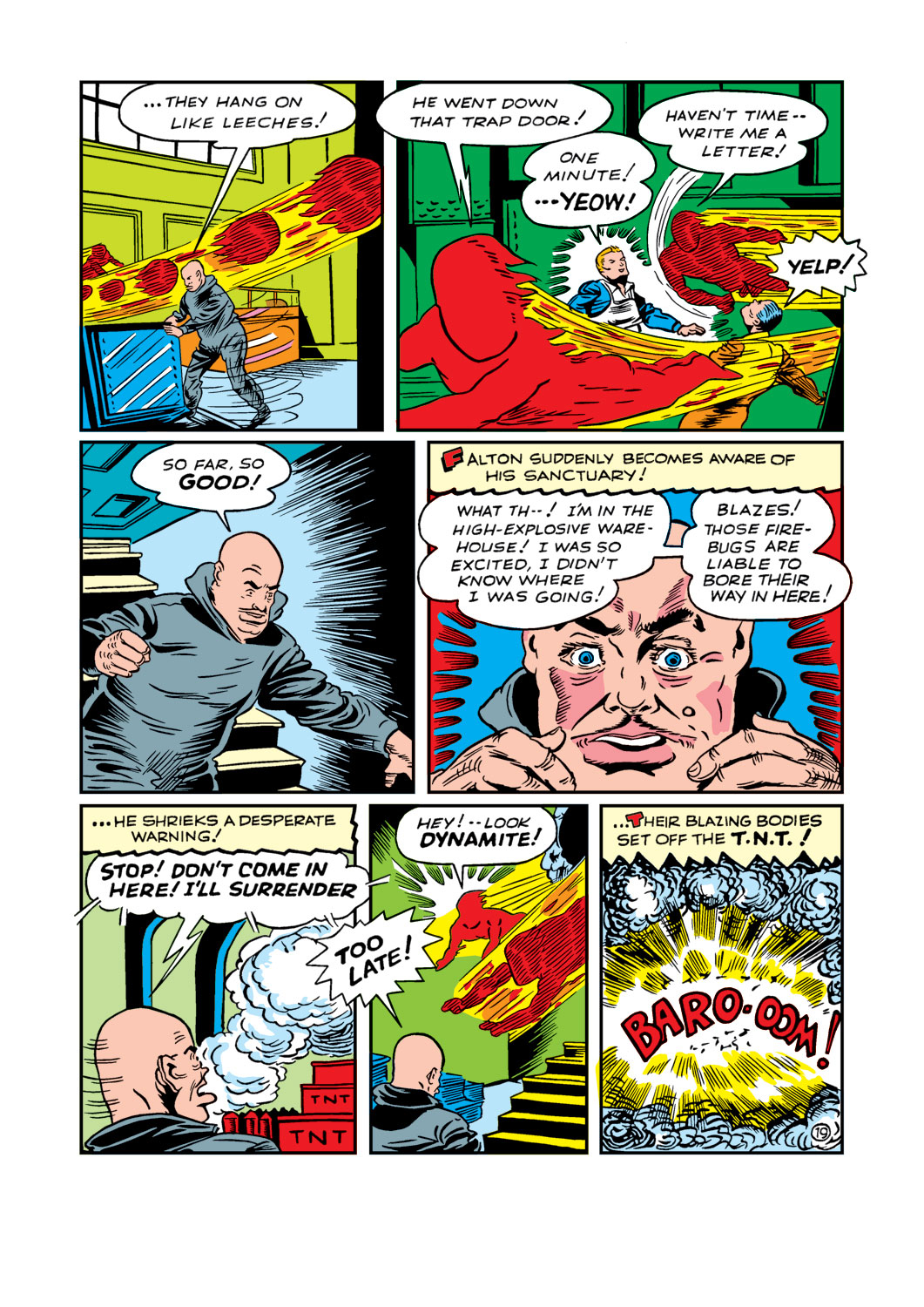 Read online The Human Torch (1940) comic -  Issue #6 - 21