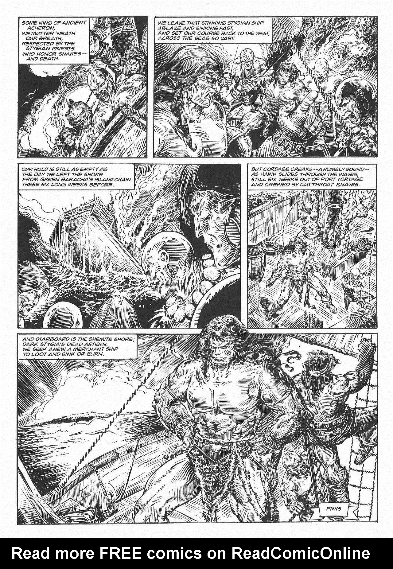 Read online The Savage Sword Of Conan comic -  Issue #227 - 26