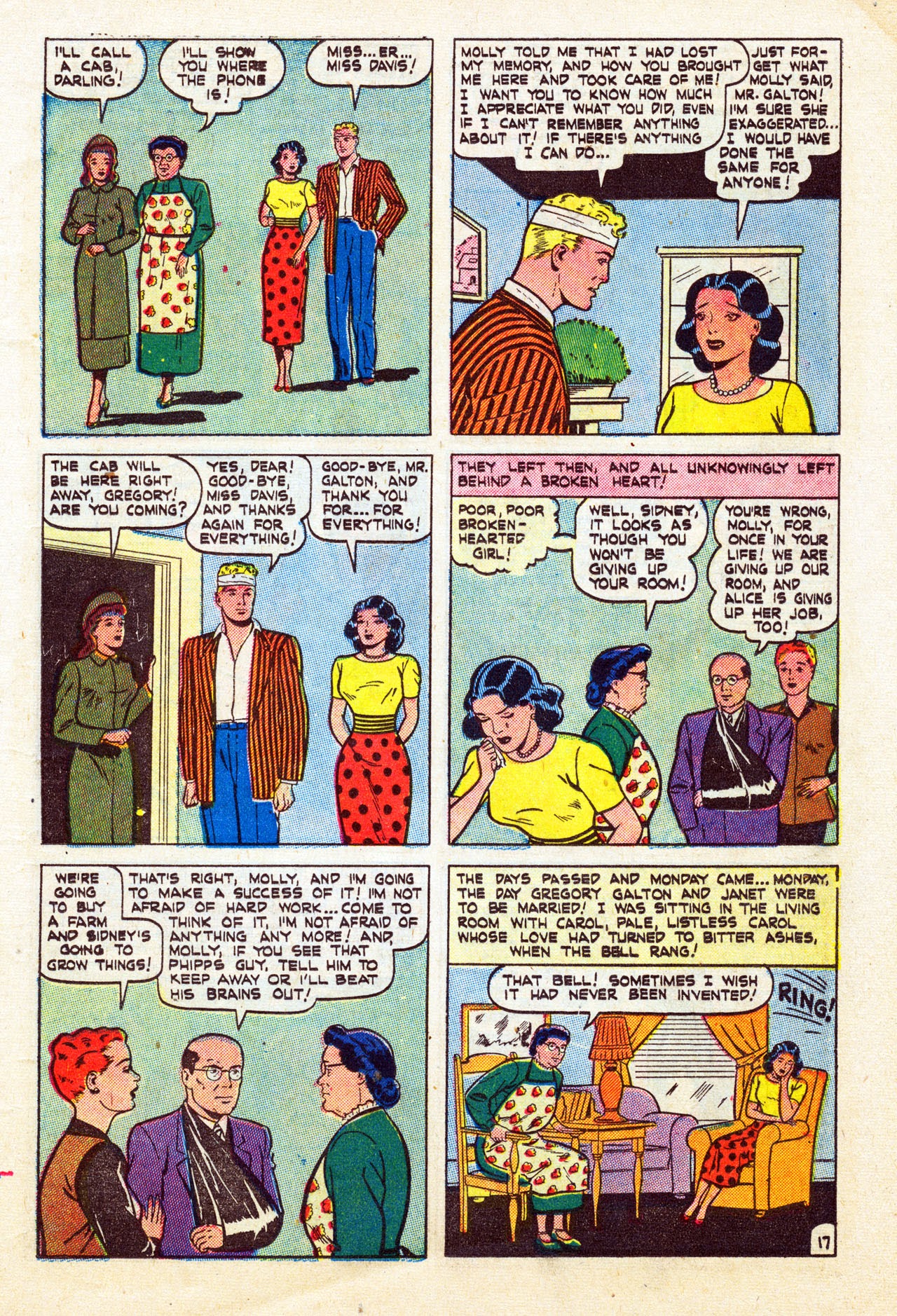 Read online Romances Of Molly Manton comic -  Issue #2 - 19