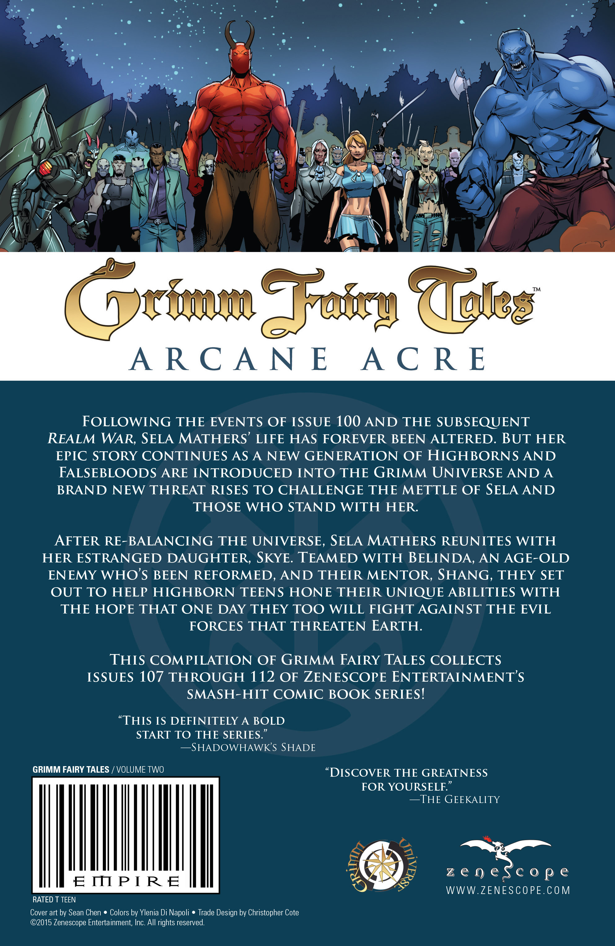 Read online Grimm Fairy Tales: Arcane Acre comic -  Issue # TPB 2 - 167