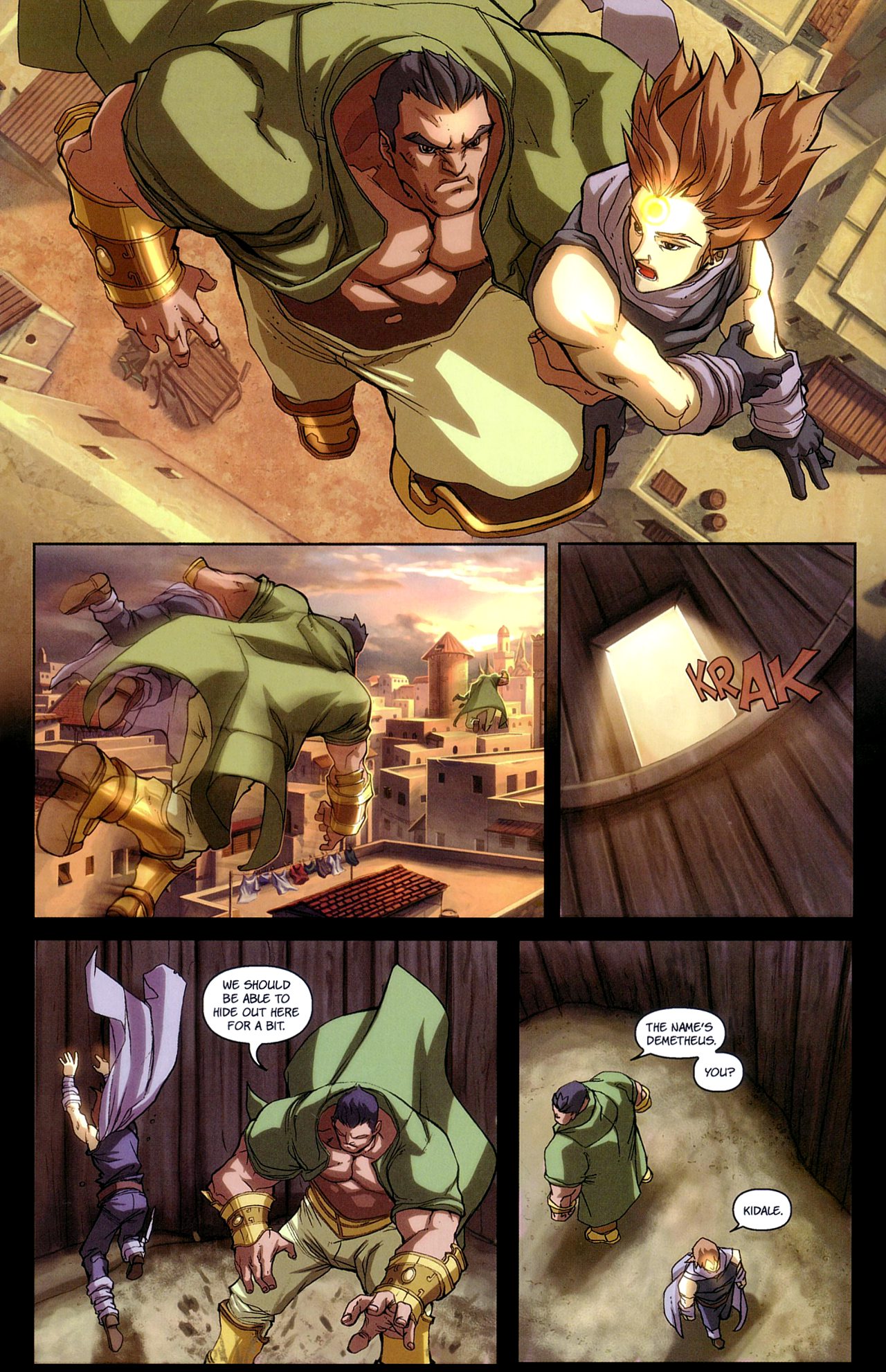 Read online Exalted comic -  Issue #1 - 15