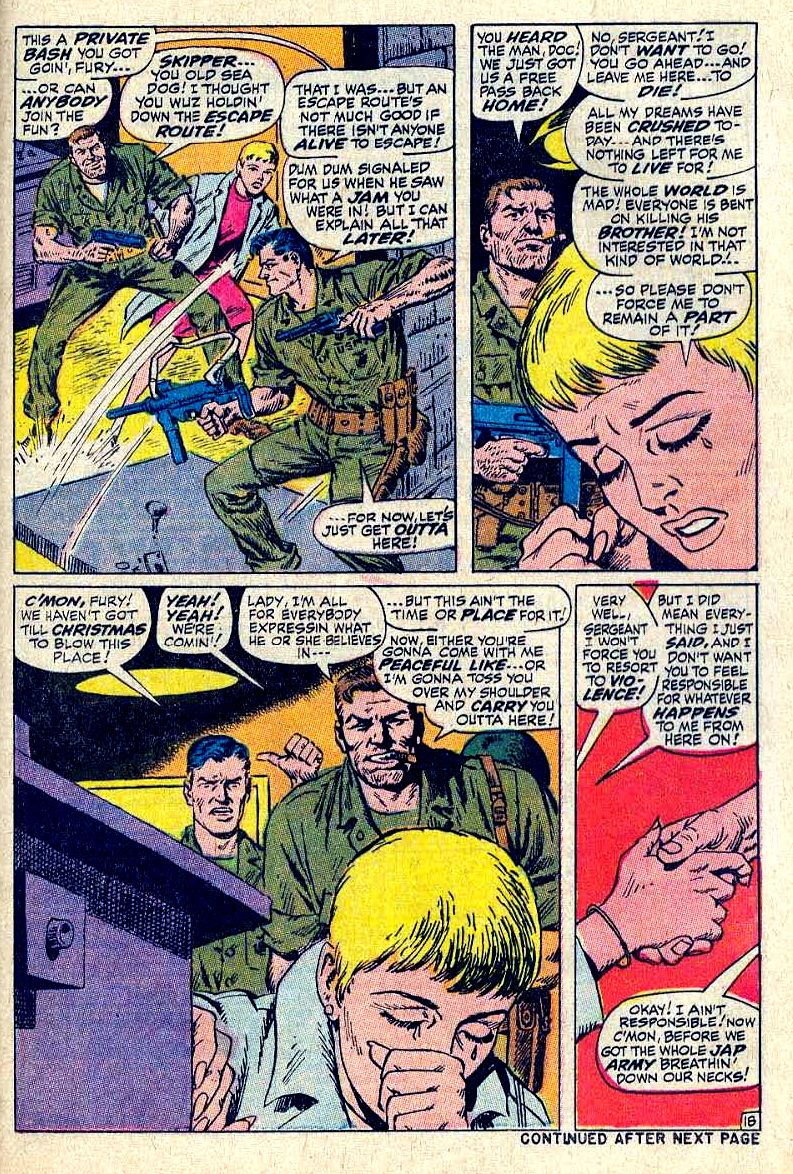 Read online Sgt. Fury comic -  Issue #64 - 25