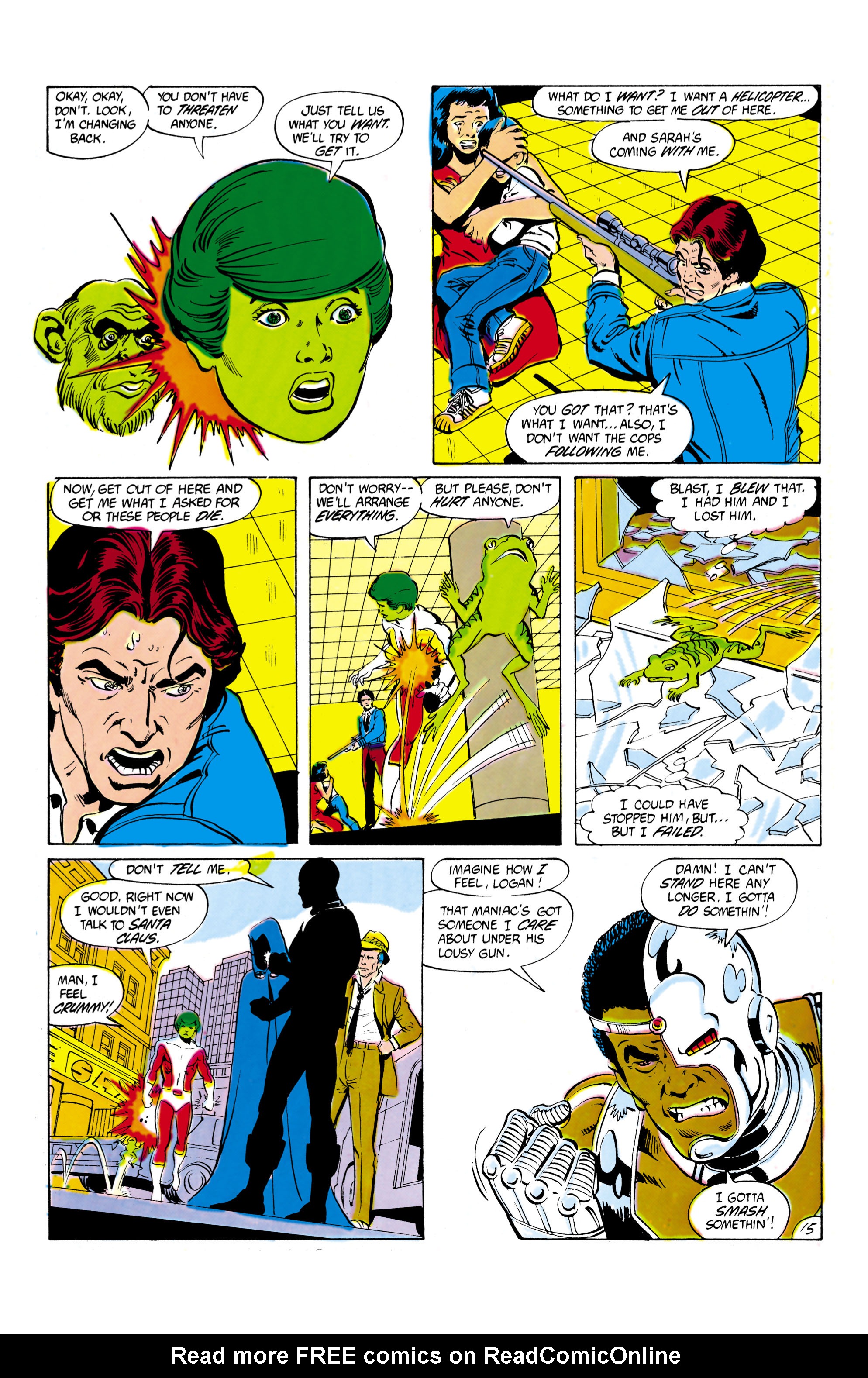 Read online The New Teen Titans (1980) comic -  Issue #35 - 16