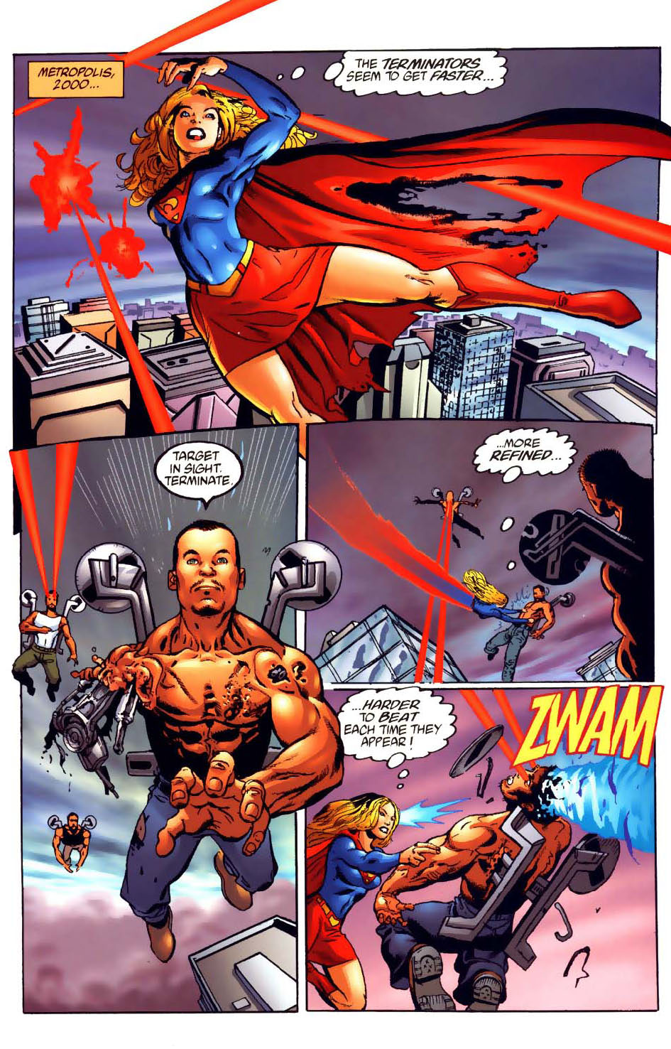 Superman vs. The Terminator: Death to the Future Issue #3 #3 - English 6