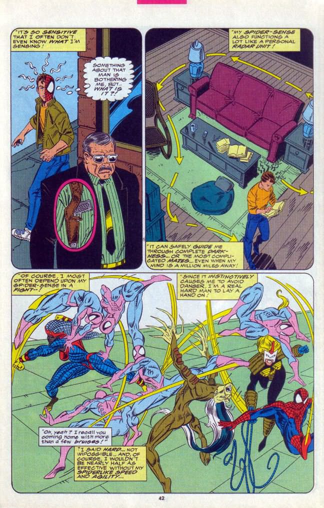 Read online Spider-Man (1990) comic -  Issue #26 - With Great Responsibility - 35