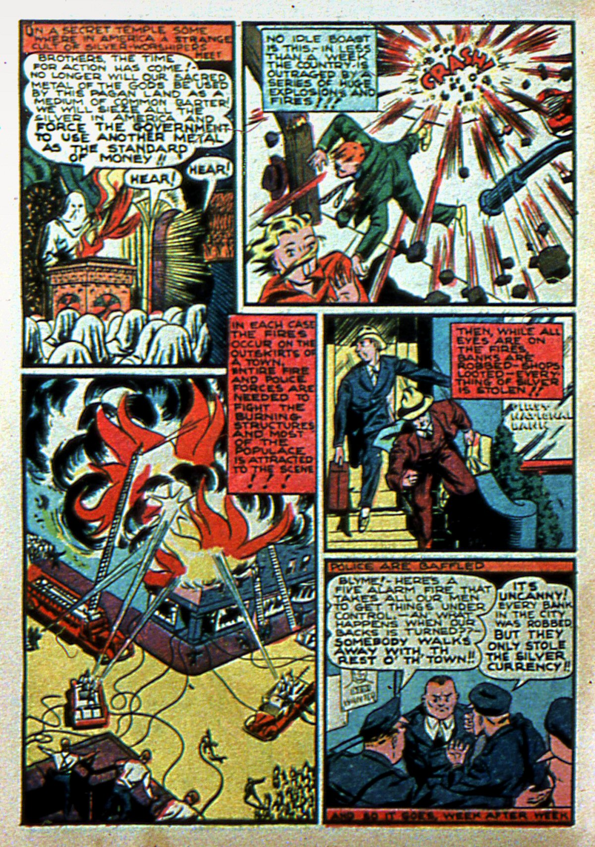 Read online Silver Streak Comics comic -  Issue #5 - 5