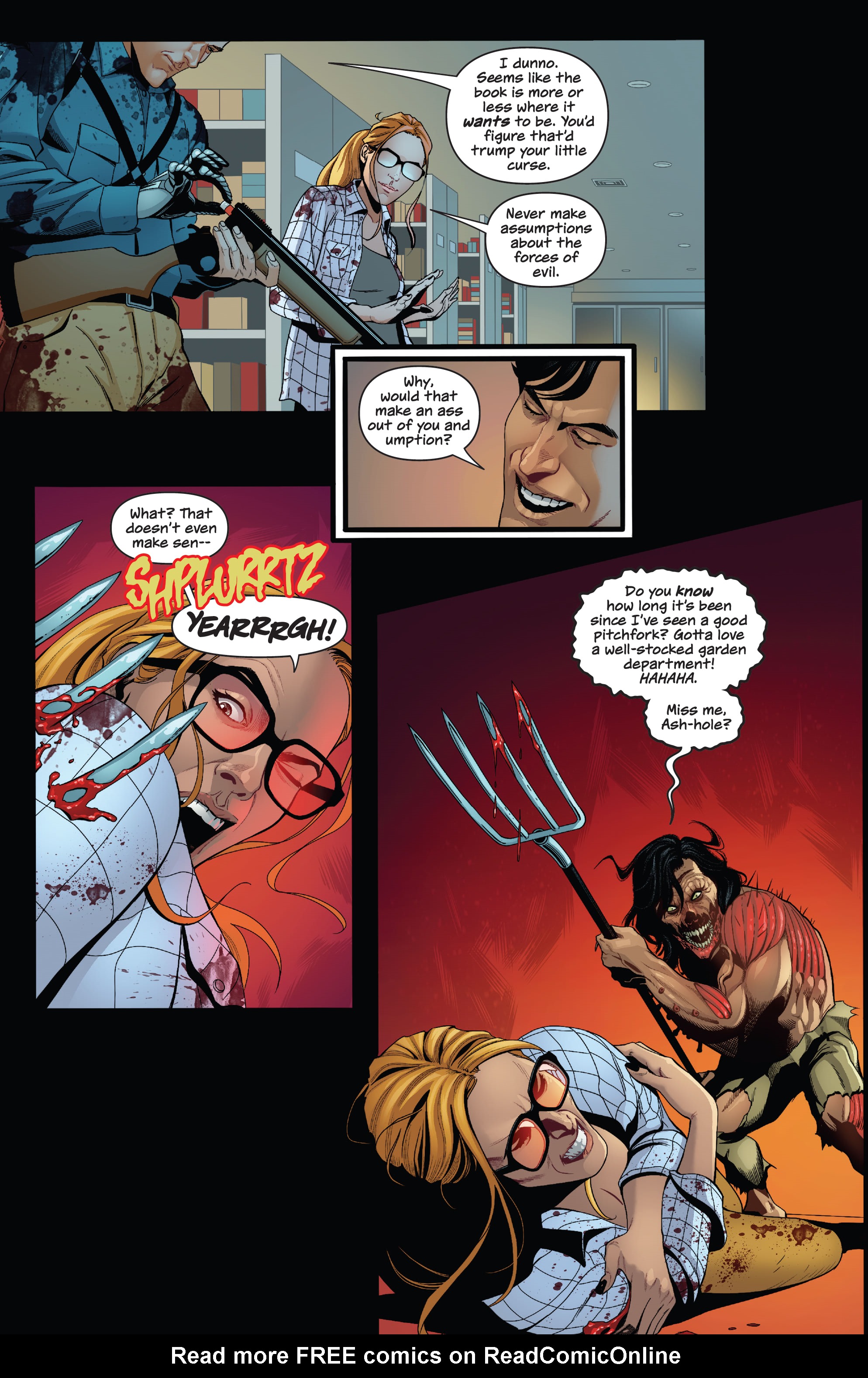 Read online Army of Darkness Vs. Reanimator: Necronomicon Rising comic -  Issue #4 - 14