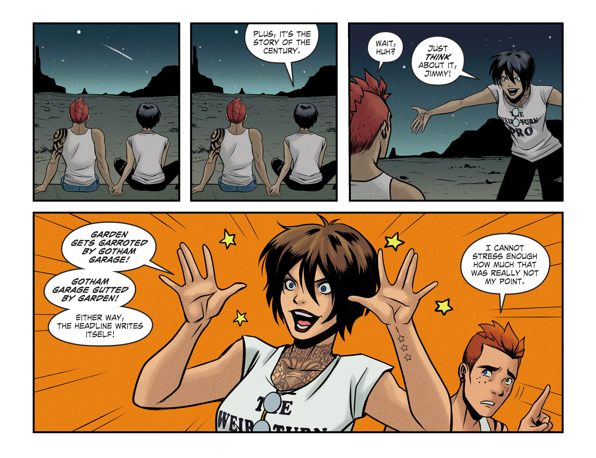 Read online Gotham City Garage comic -  Issue #17 - 19