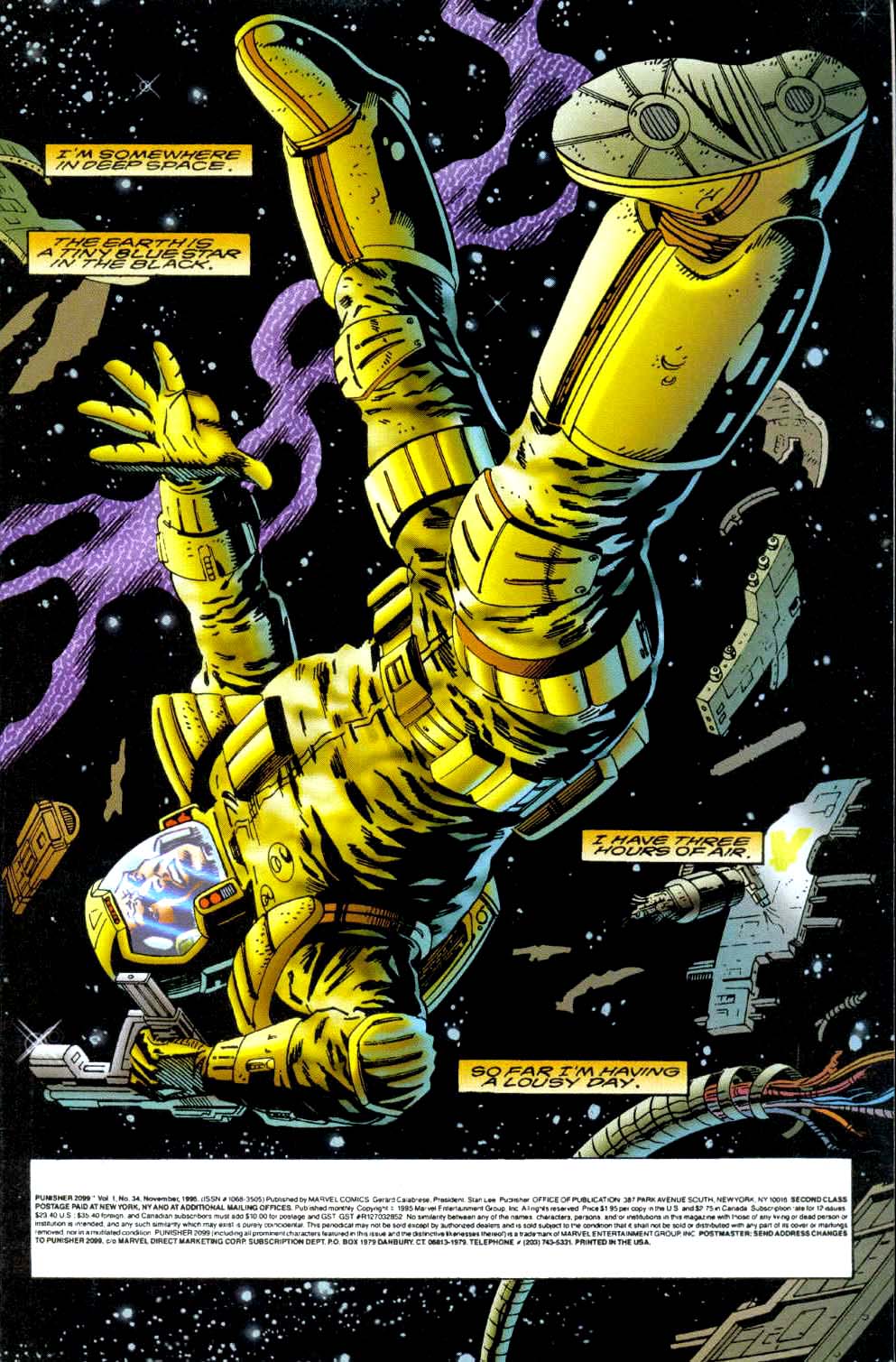 Read online Punisher 2099 comic -  Issue #34 - 2