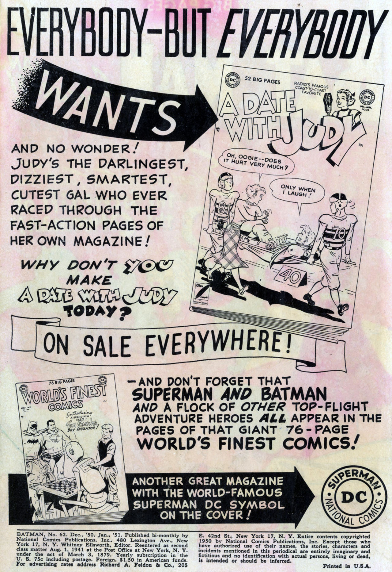 Read online Batman (1940) comic -  Issue #62 - 2