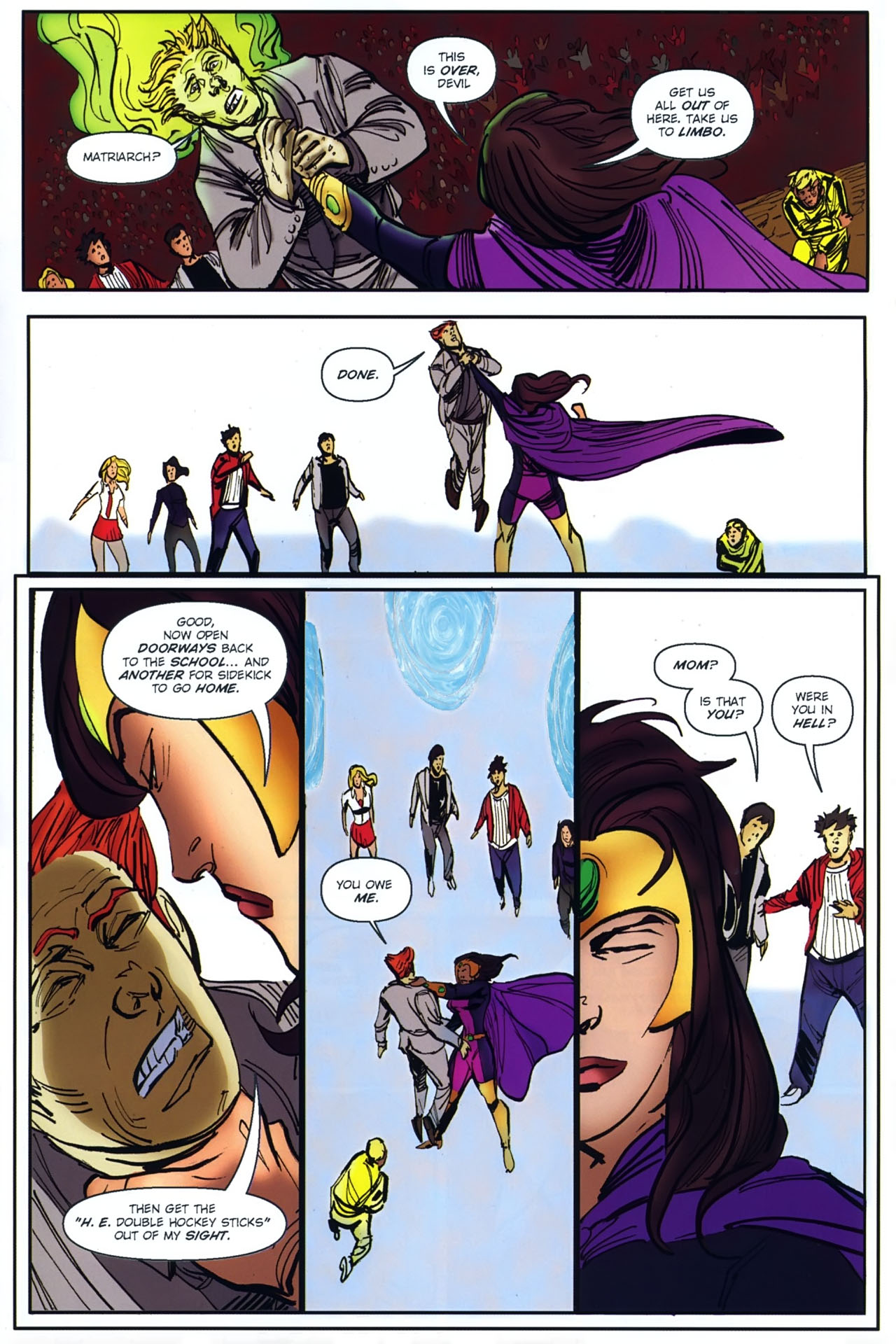 Read online Necessary Evil comic -  Issue #8 - 20