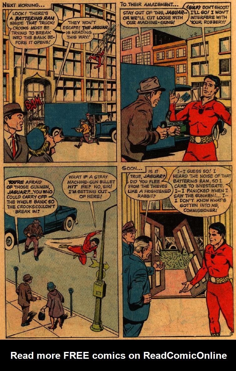 Read online Adventures of the Jaguar comic -  Issue #7 - 7