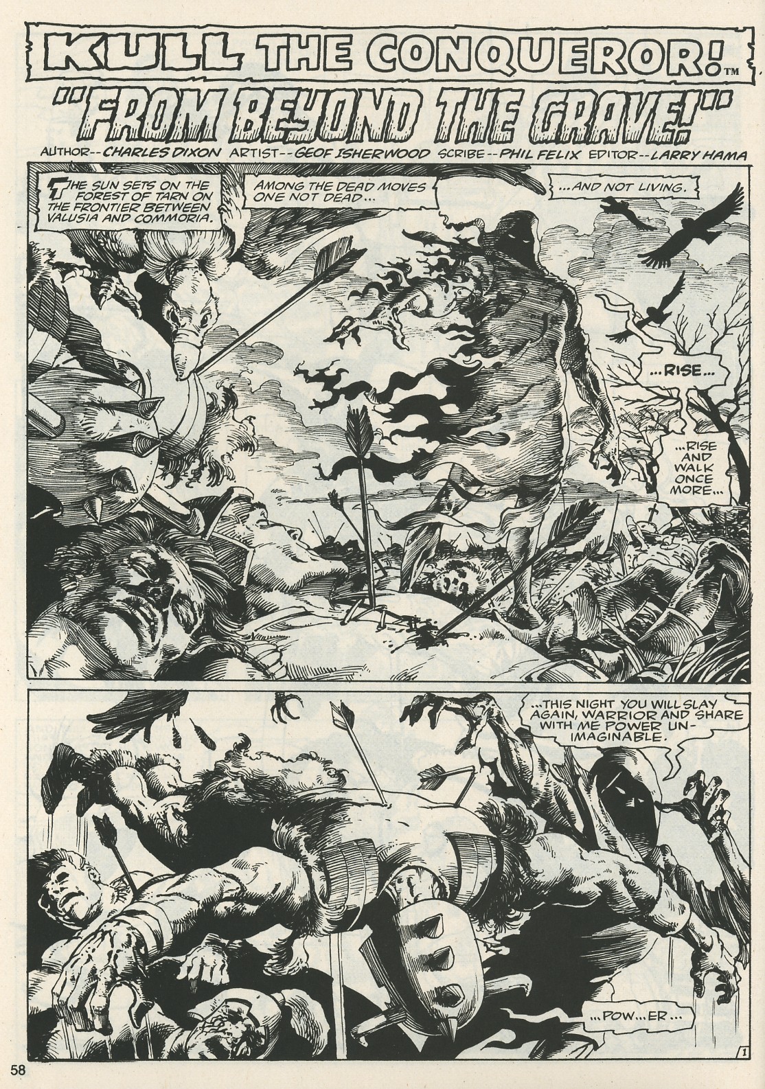 Read online The Savage Sword Of Conan comic -  Issue #119 - 57