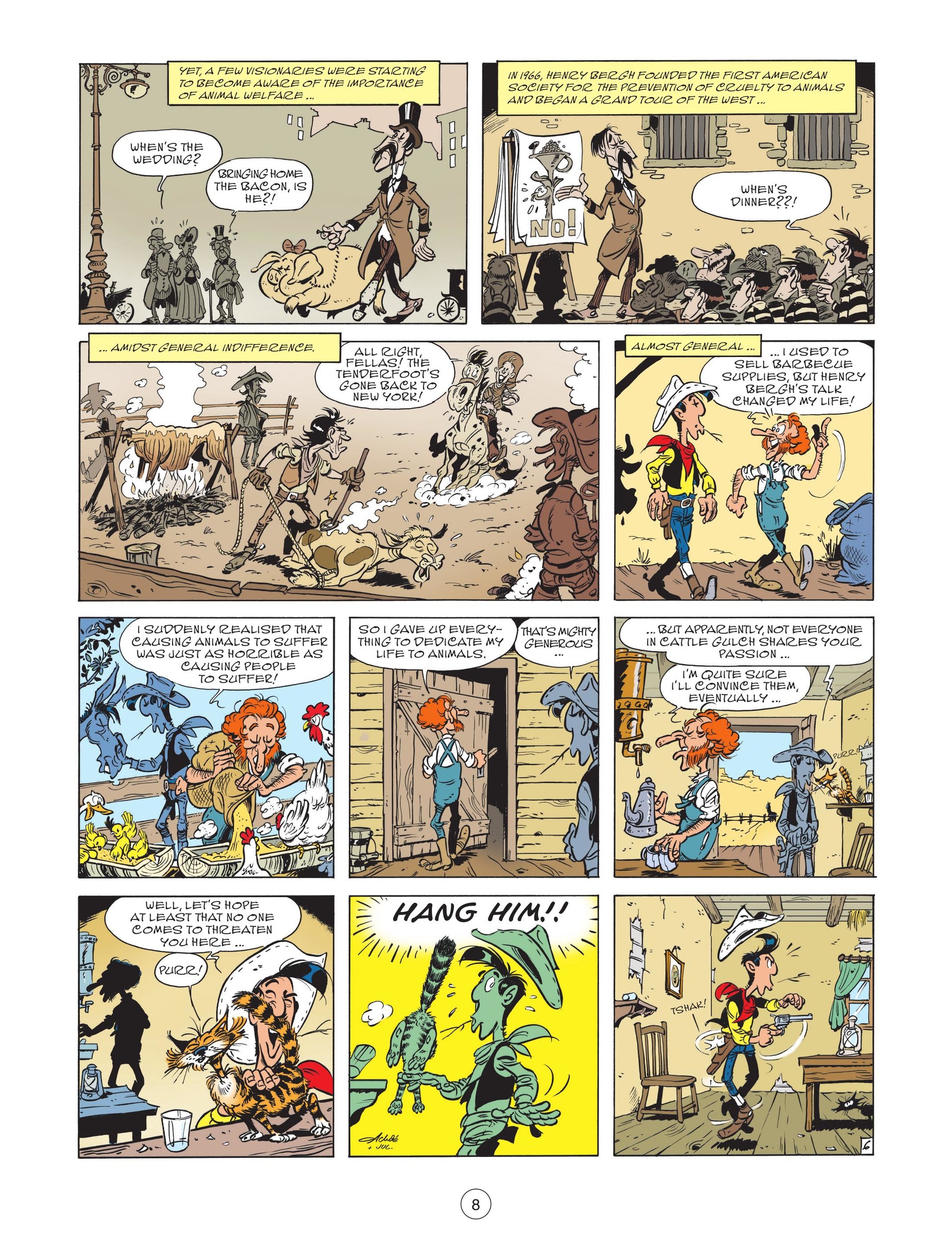 Read online A Lucky Luke Adventure comic -  Issue #82 - 10