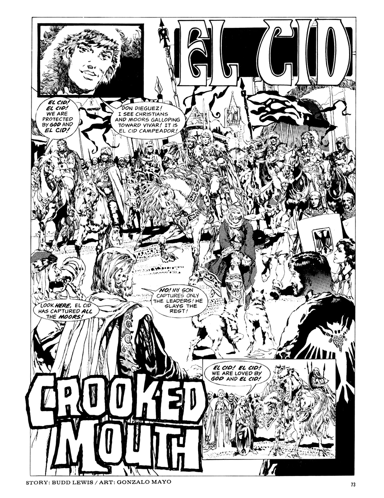 Read online Eerie Presents El Cid comic -  Issue # TPB - 73