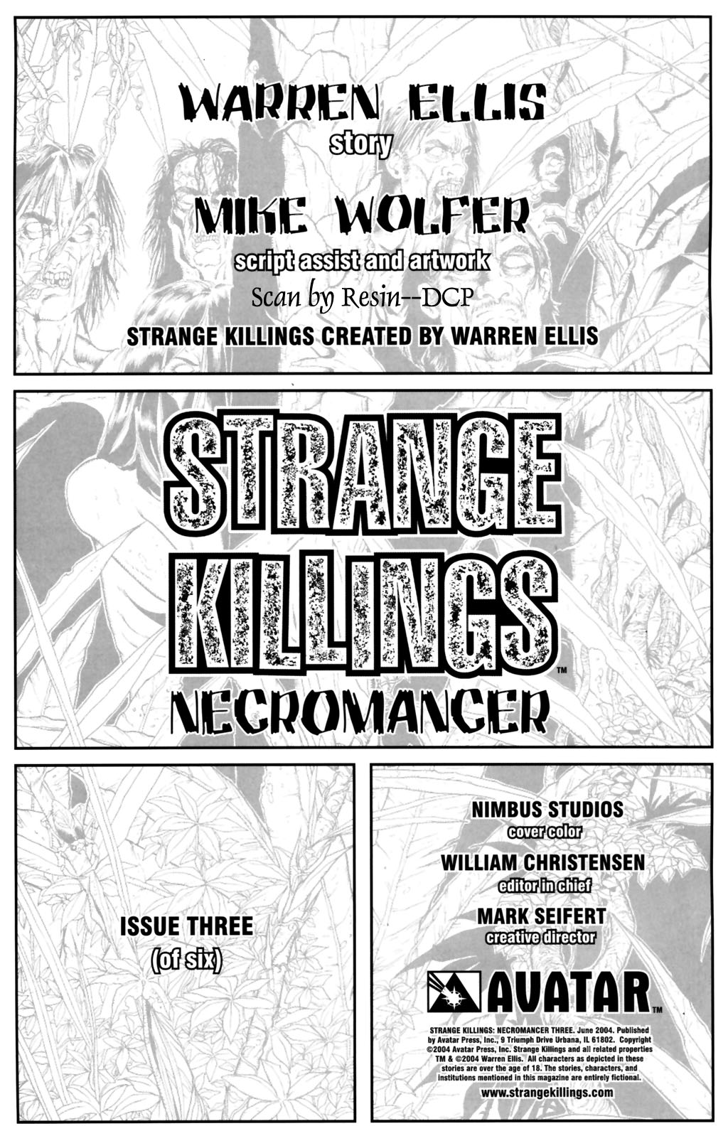Read online Strange Killings: Necromancer comic -  Issue #3 - 2