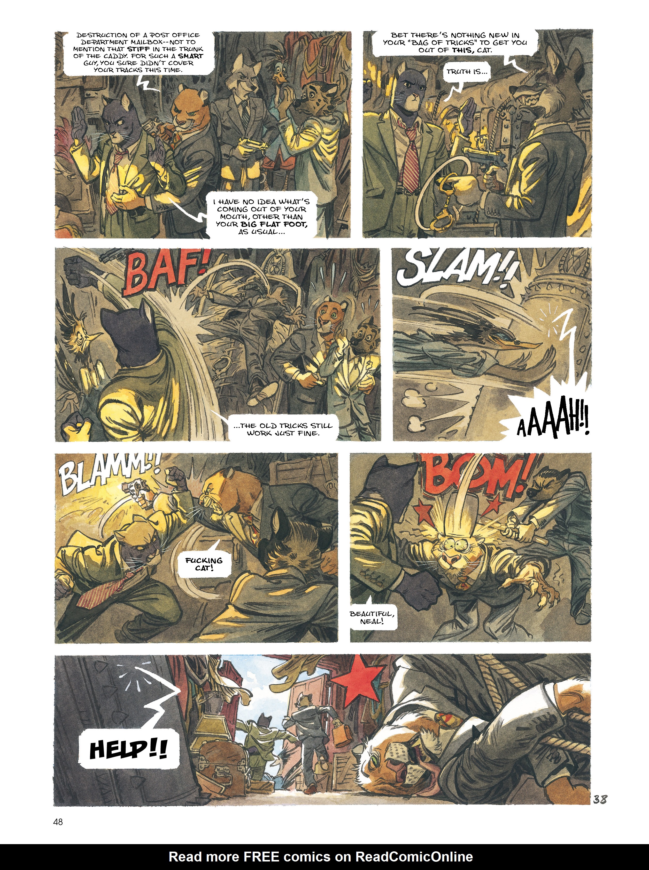 Read online Blacksad: Amarillo comic -  Issue # Full - 47