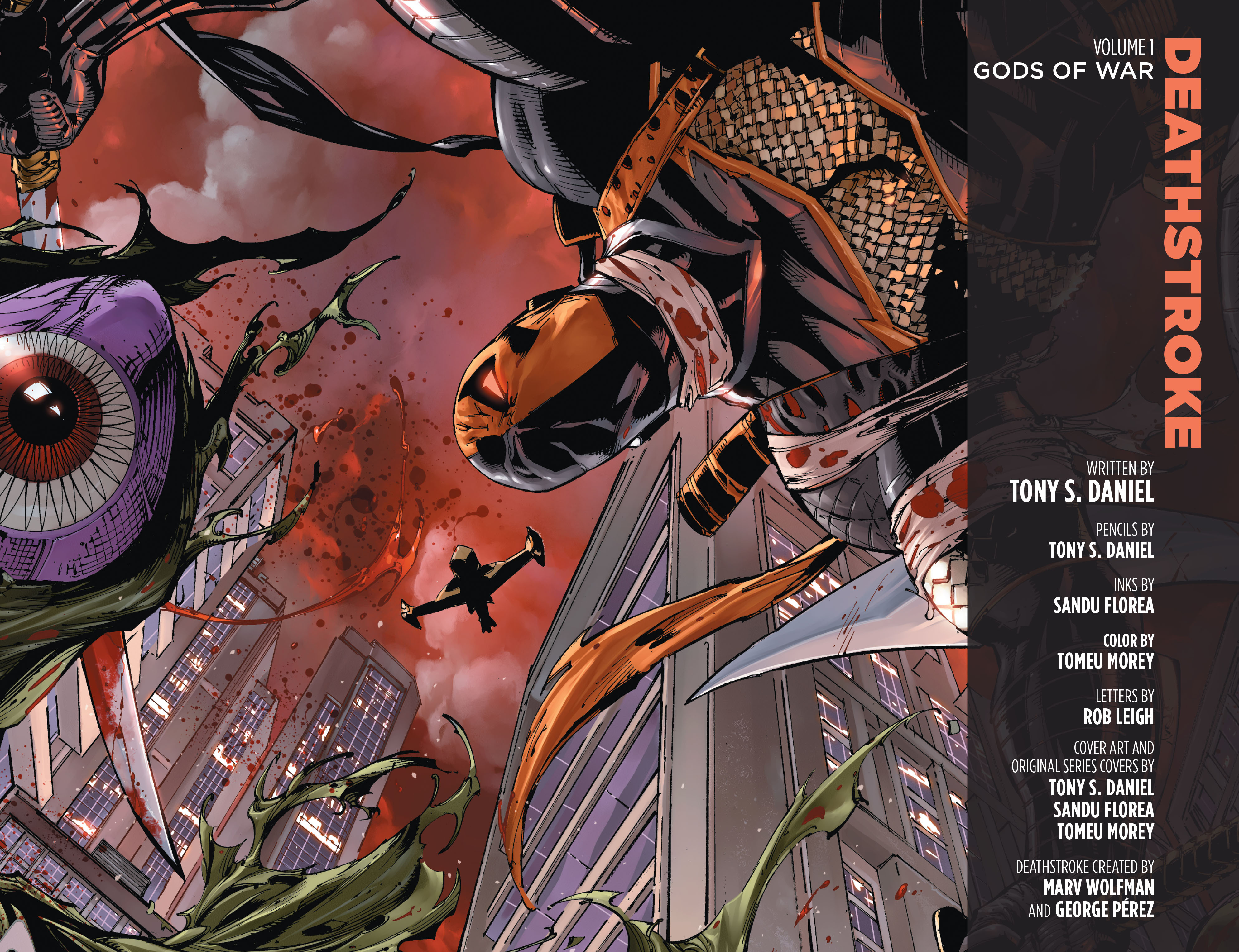 Read online Deathstroke: Gods of War comic -  Issue # TPB - 3