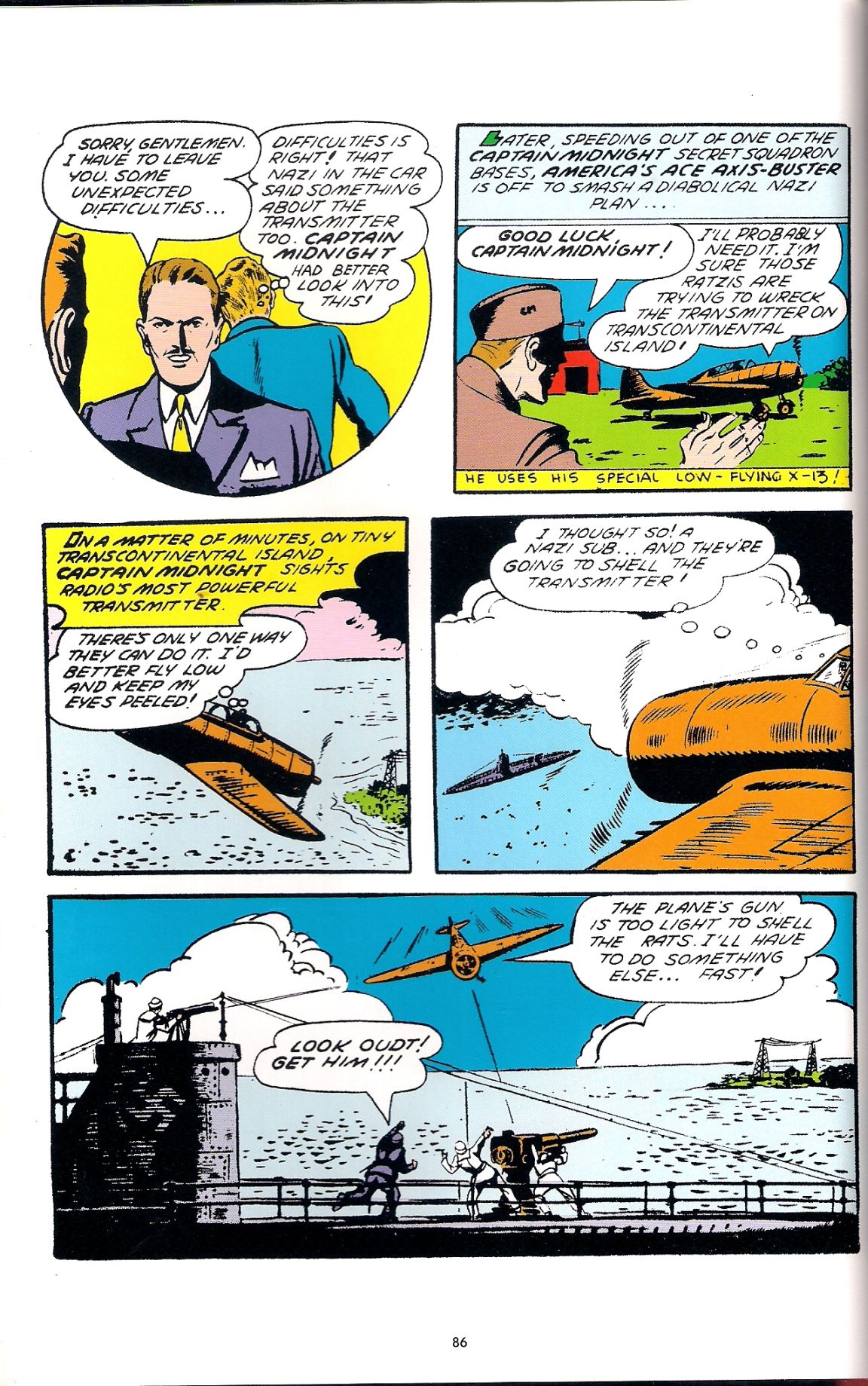 Read online Captain Midnight (1942) comic -  Issue #6 - 18