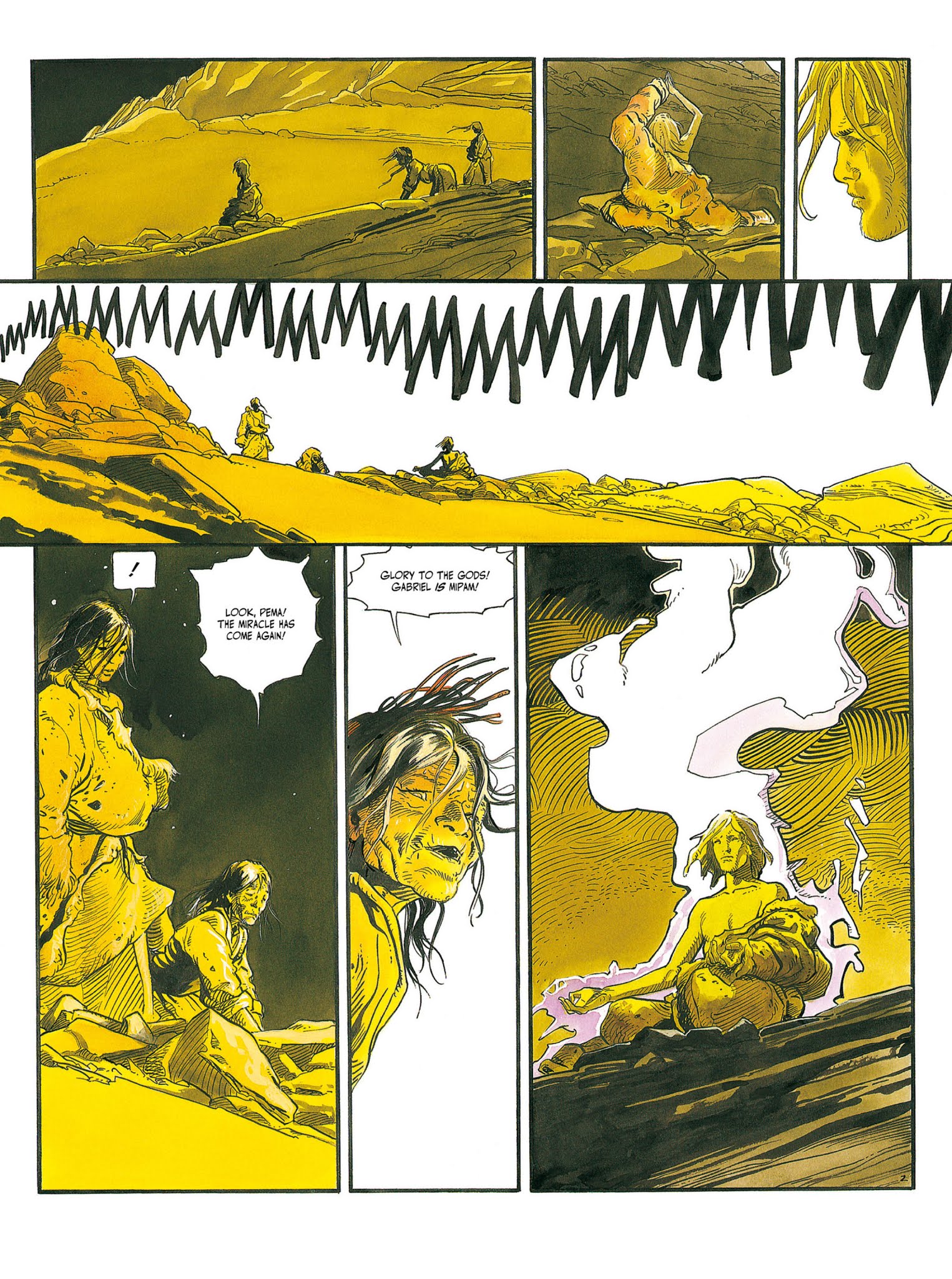 Read online The White Lama comic -  Issue #5 - 6