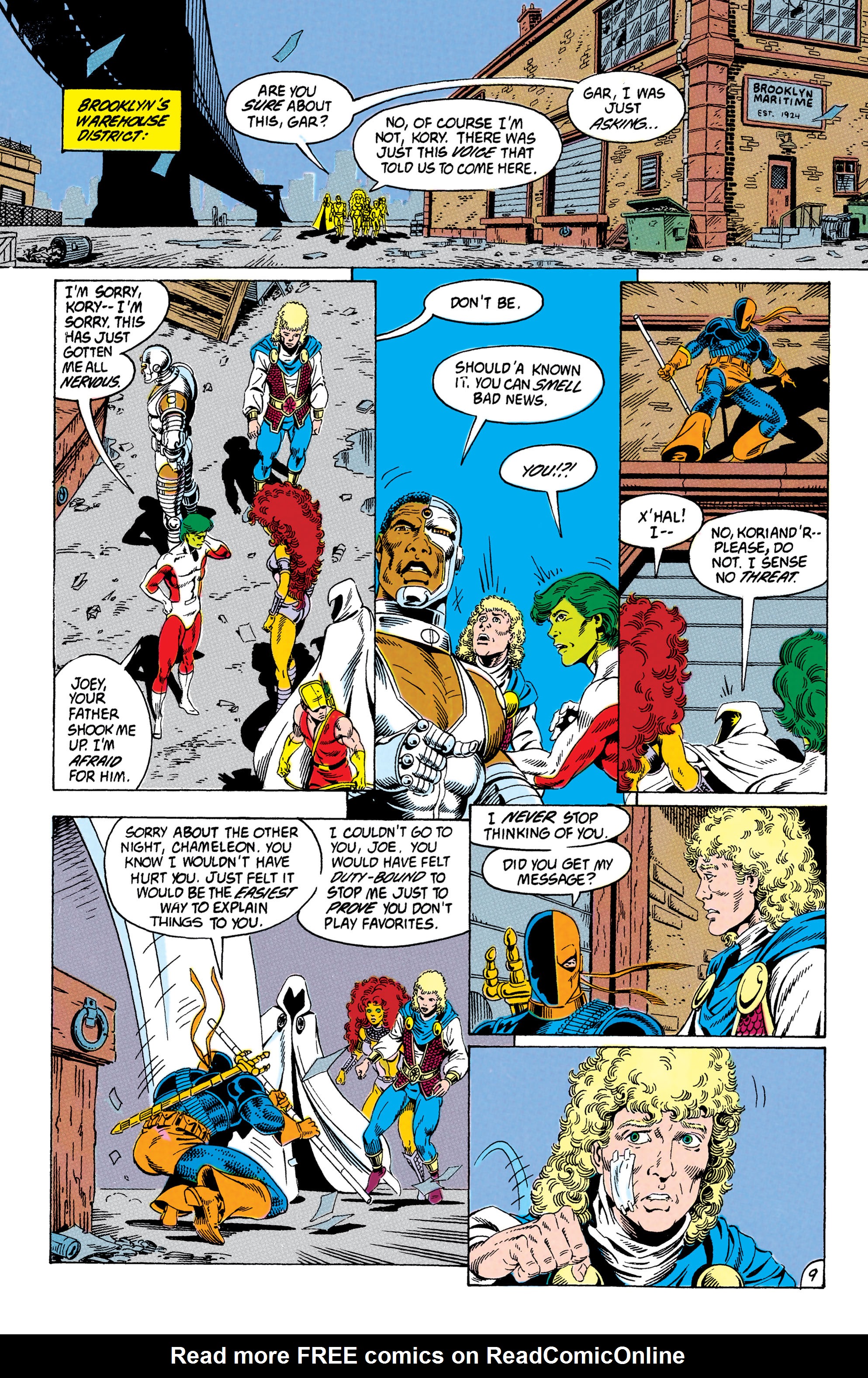 Read online The New Titans (1988) comic -  Issue #63 - 10