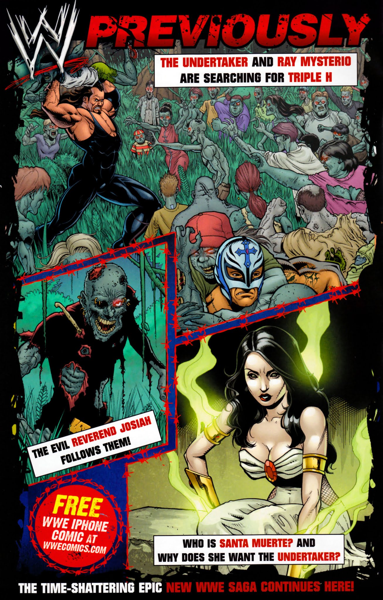 Read online WWE Heroes comic -  Issue #8 - 4