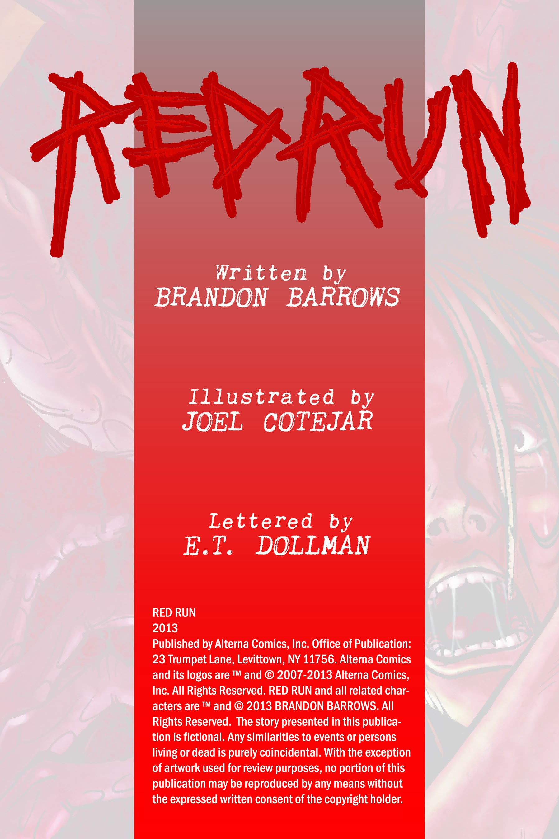 Read online Red Run comic -  Issue # Full - 2