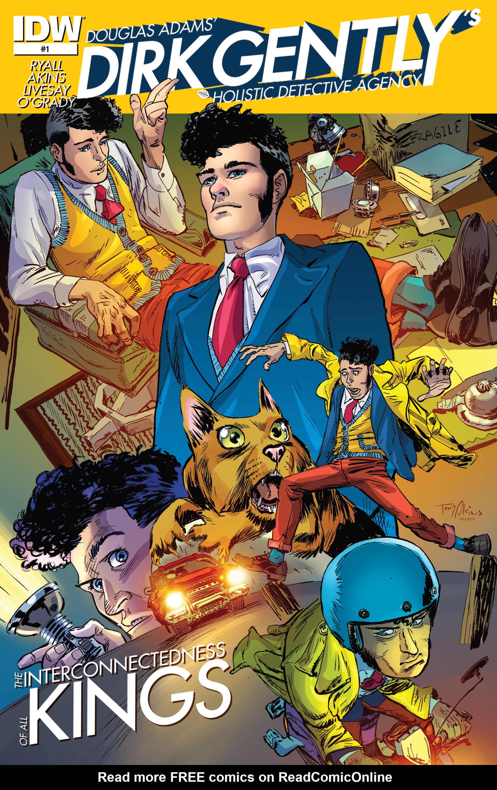 Read online Dirk Gently's Holistic Detective Agency comic -  Issue #1 - 1