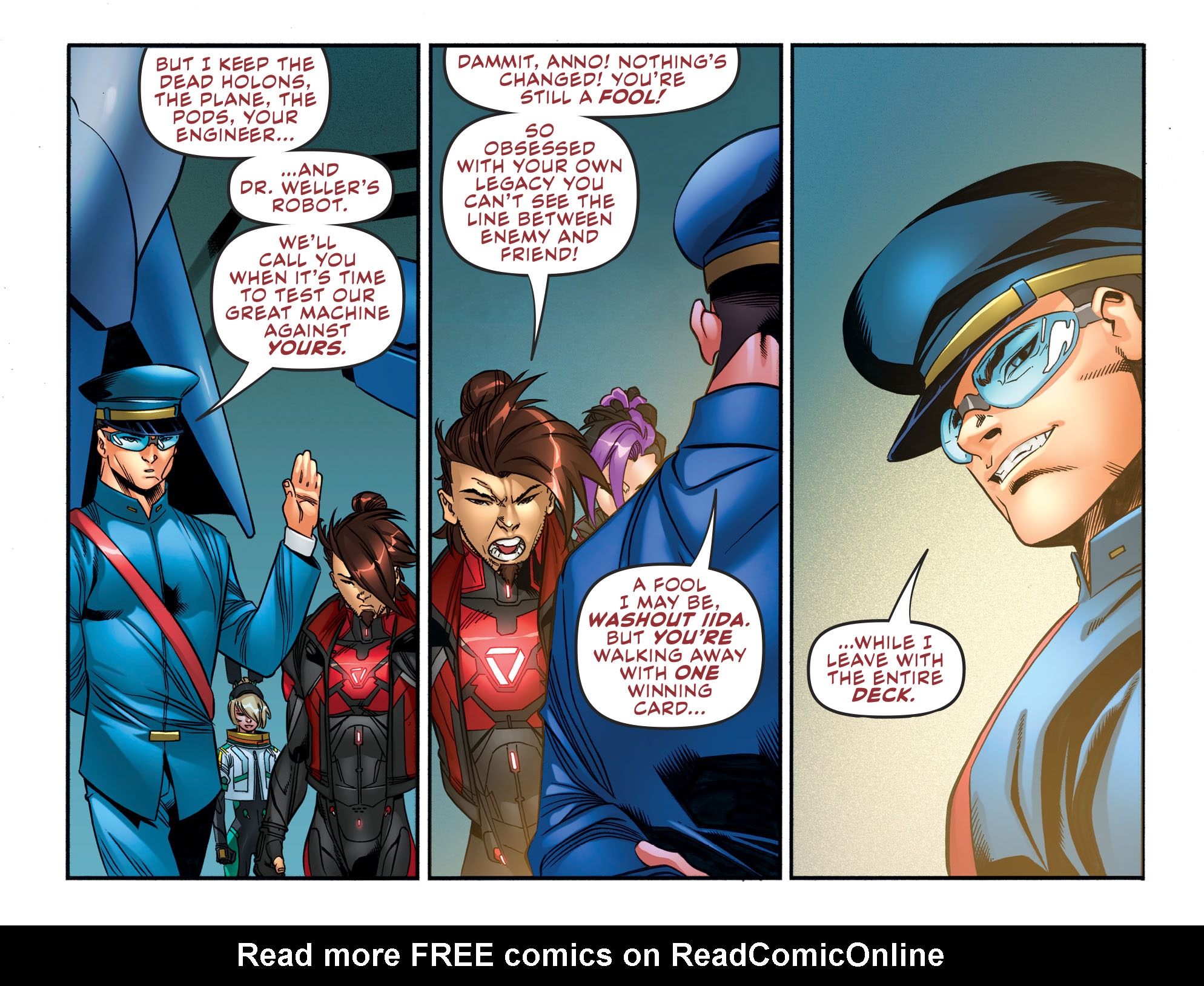 Read online gen:Lock comic -  Issue #4 - 21